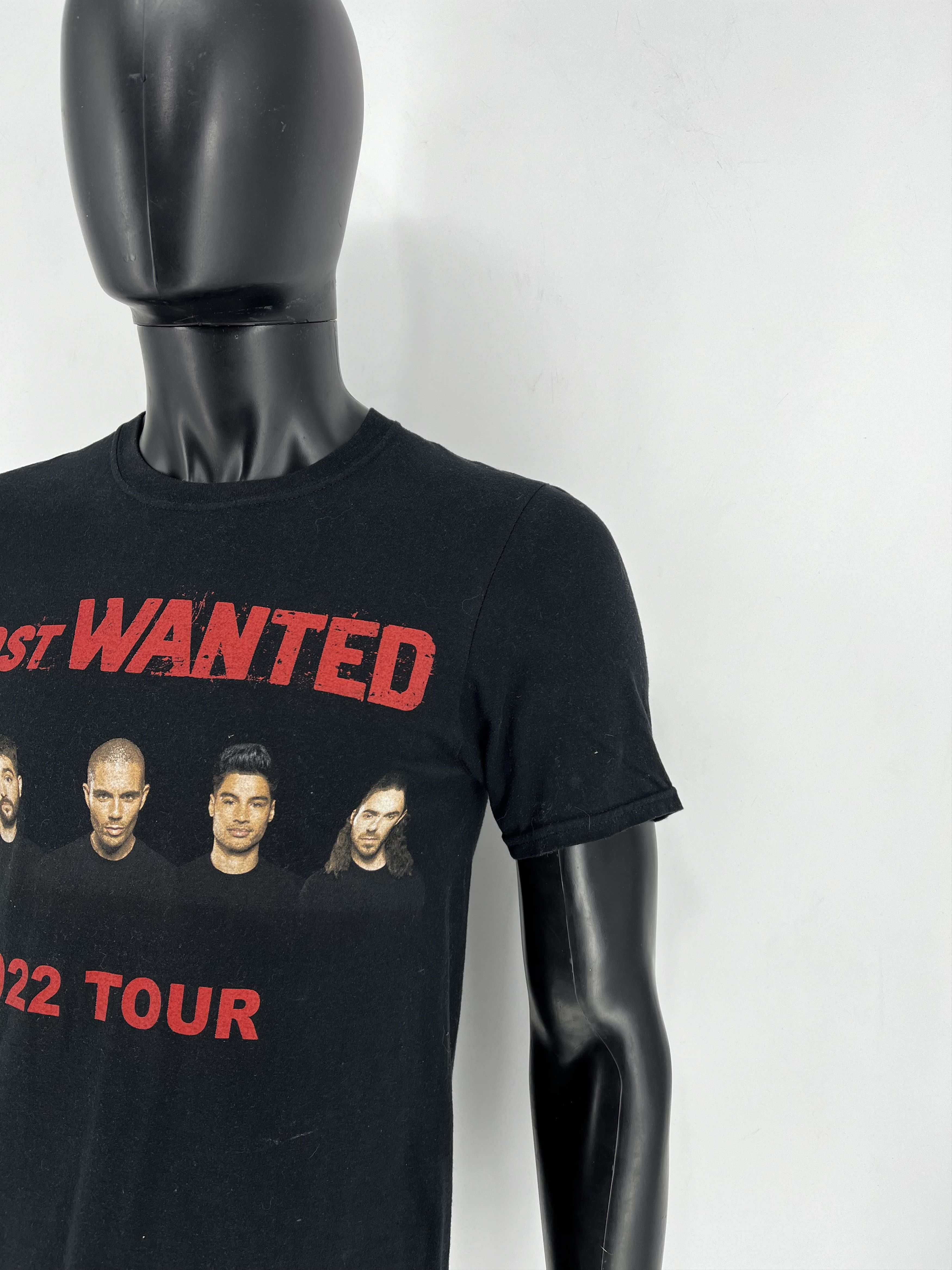 Band Tees × Vintage Most Wanted Boy Band USA Summer Tour 22 Shirt Size US S / EU 44-46 / 1 - 7 Thumbnail