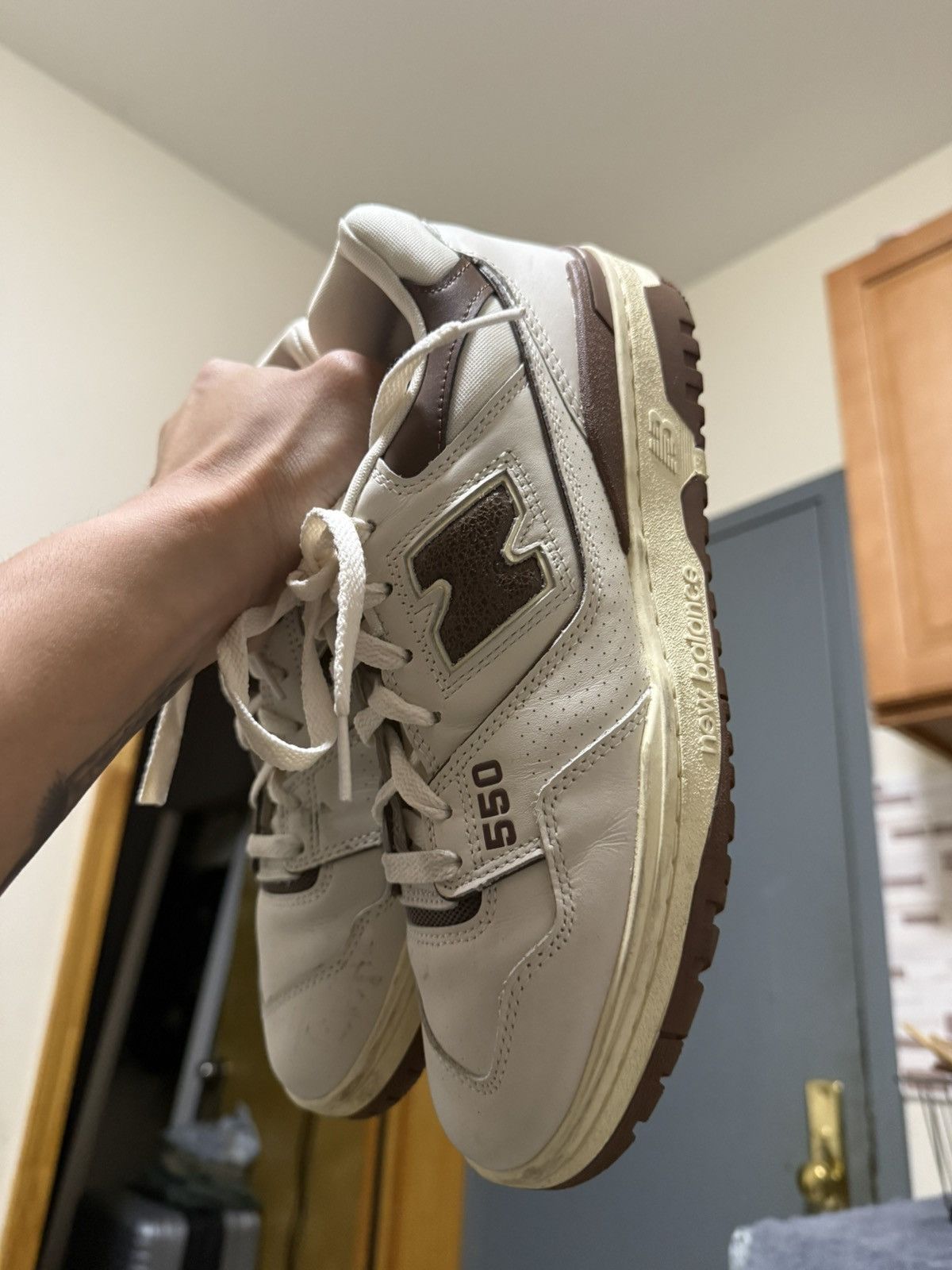 Aime Leon Dore × New Balance Aime Leon Dore x New Balance 550 - Brown Size US 9.5 / EU 42-43 - 9 Thumbnail