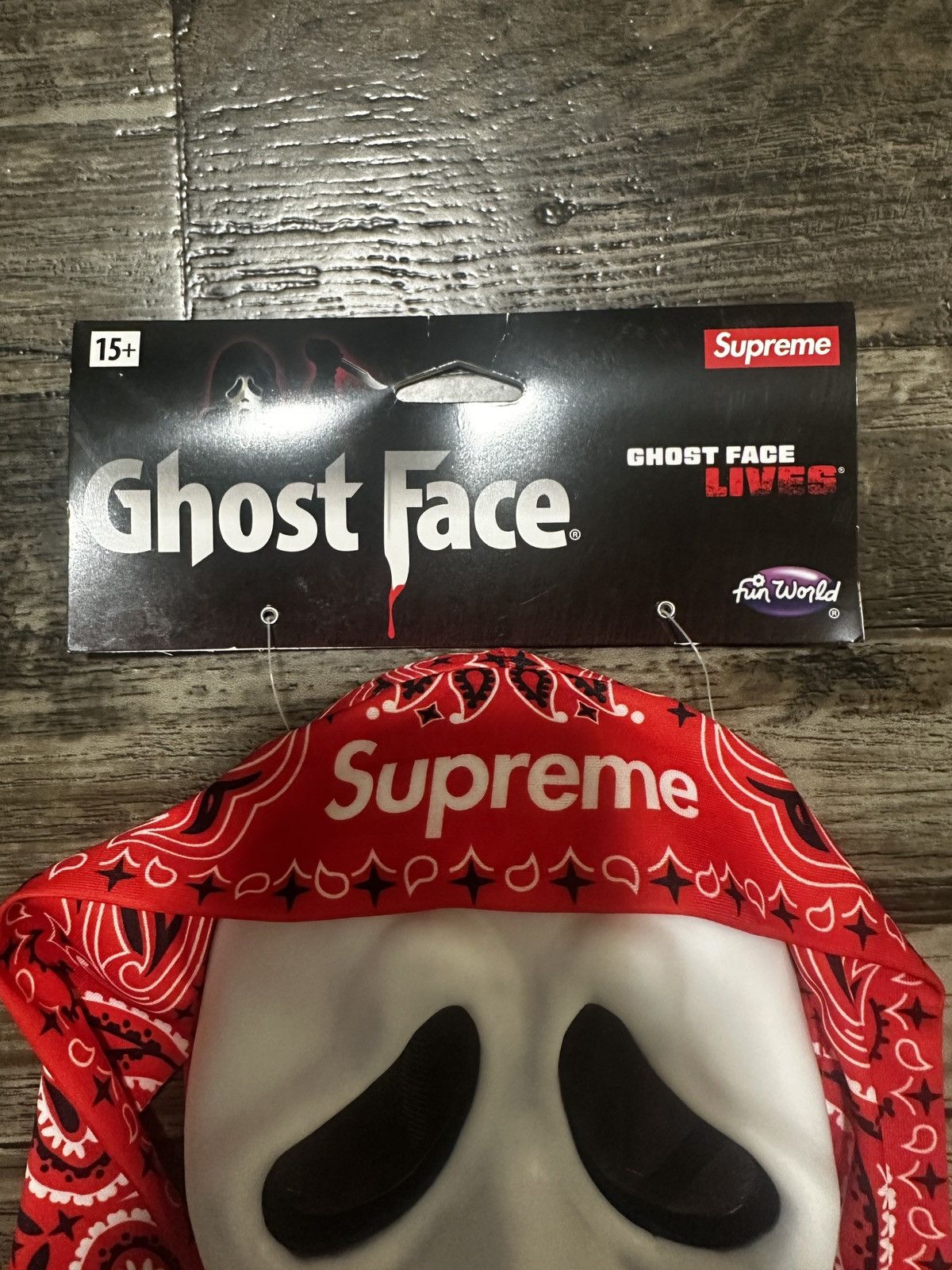 Supreme Supreme Ghostface Mask Red Size ONE SIZE - 3 Thumbnail