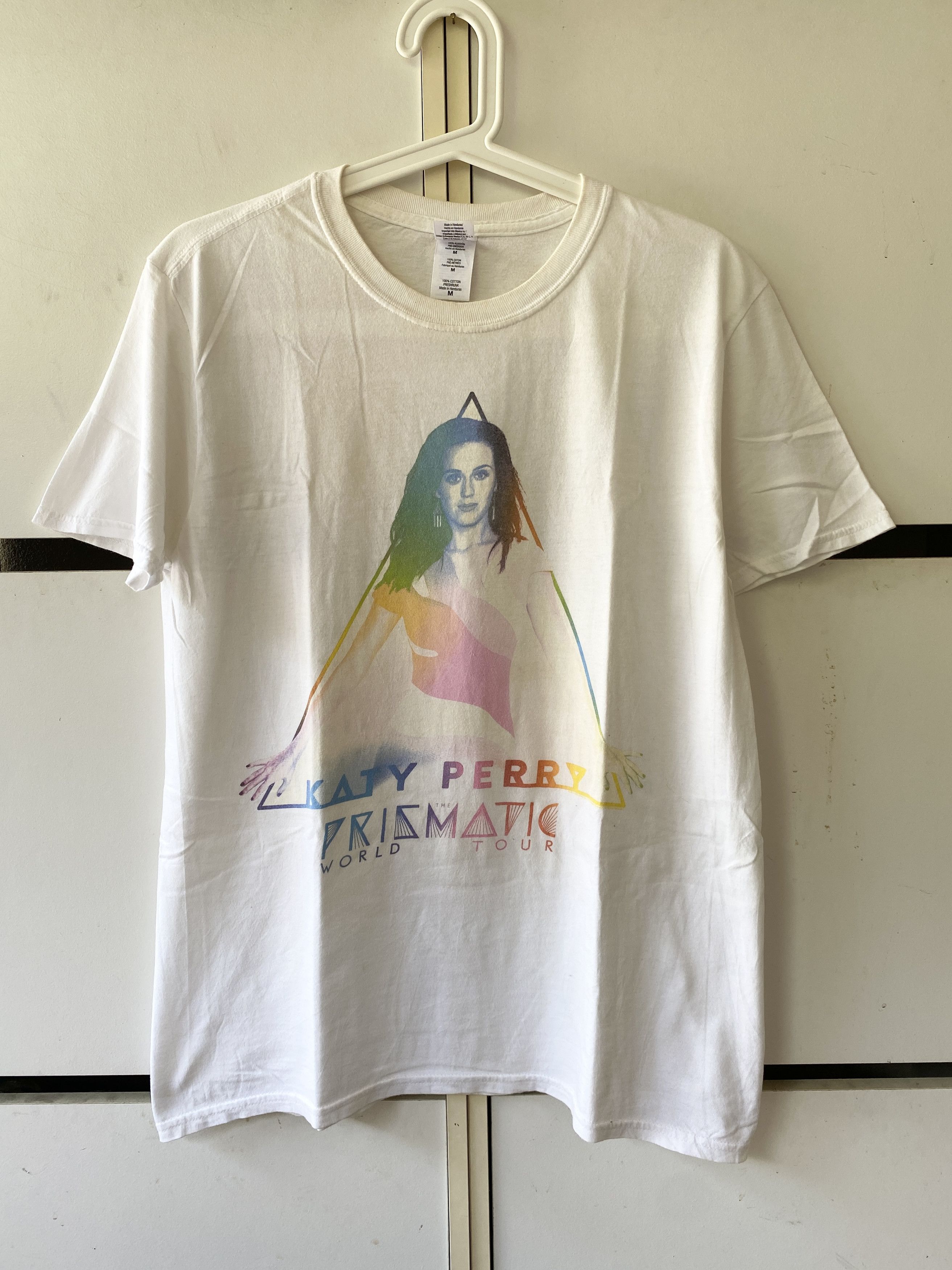 Band Tees × Gildan KATY PERRY 'PRISMATIC' WORLD TOUR T SHIRT Size M / US 6-8 / IT 42-44 - 1 Thumbnail