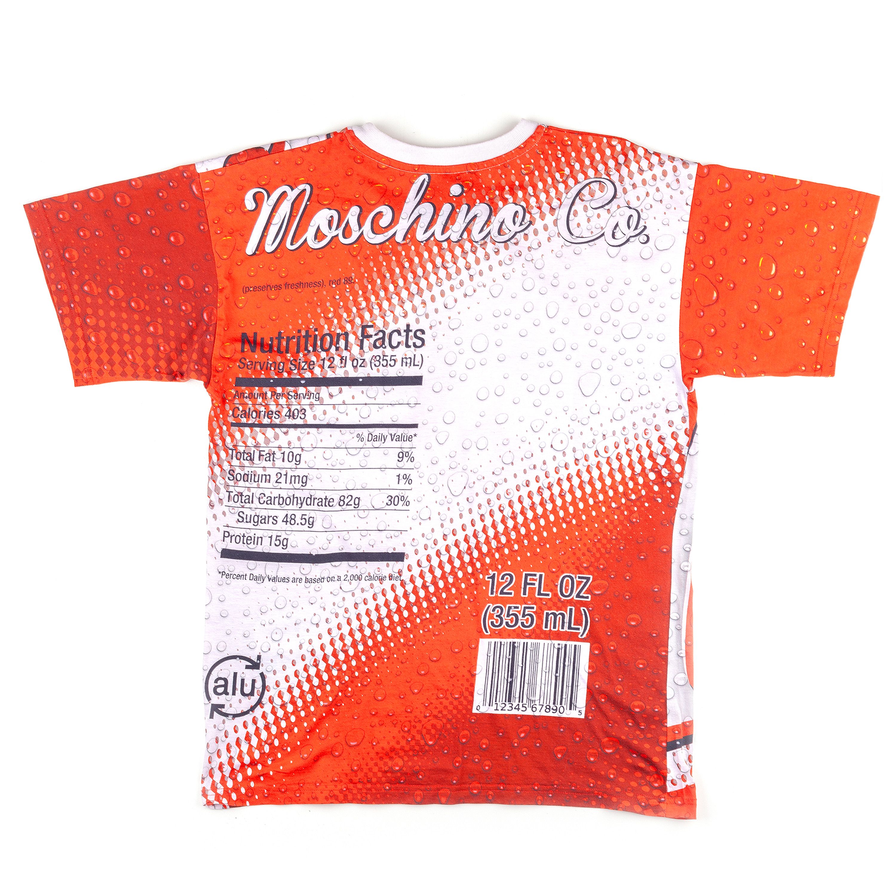 Boutique Moschino × Moschino Moschino Couture Soft Drink Cola Oversized T-Shirt (XS) Size XS / US 0-2 / IT 36-38 - 2 Thumbnail