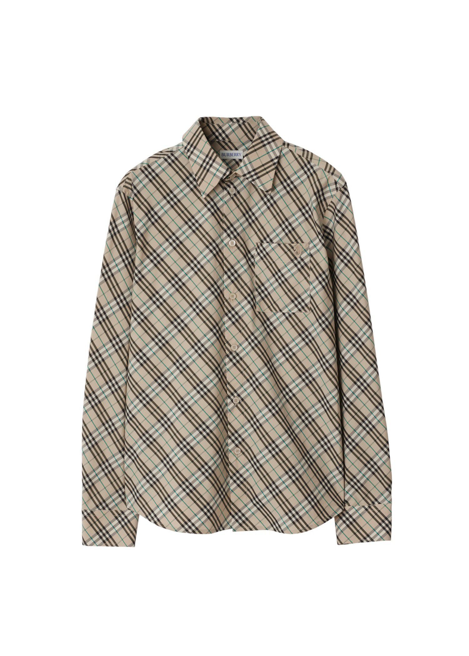 Burberry o1w1db10426 Regular Fit Check Cotton Shirt in Multicolor Size XL / US 12-14 / IT 48-50 - 1 Thumbnail