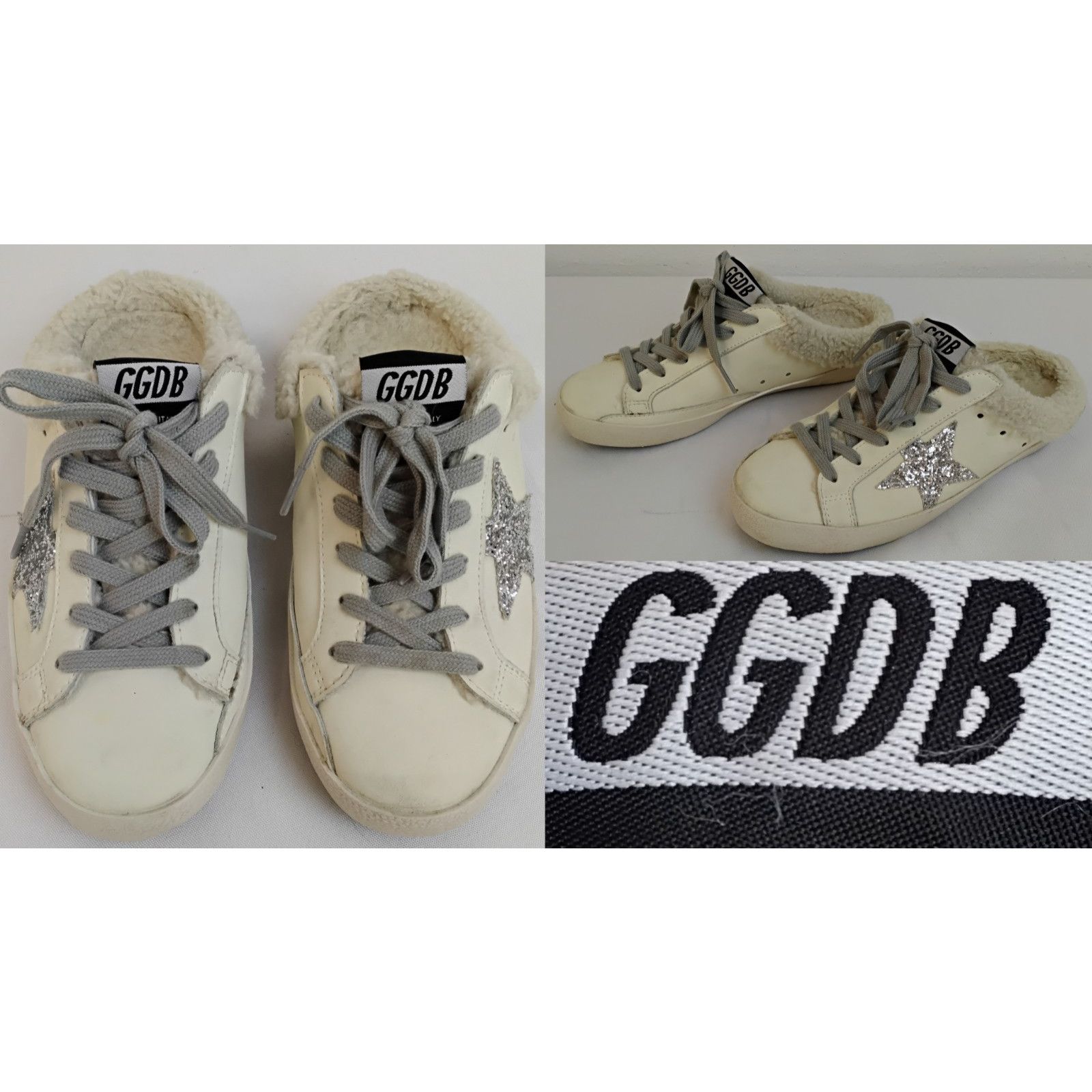 Golden Goose Golden Goose SuperStar Sabot Shearling Lined Sneaker Women 5 Size US 5 / IT 35 - 1 Thumbnail