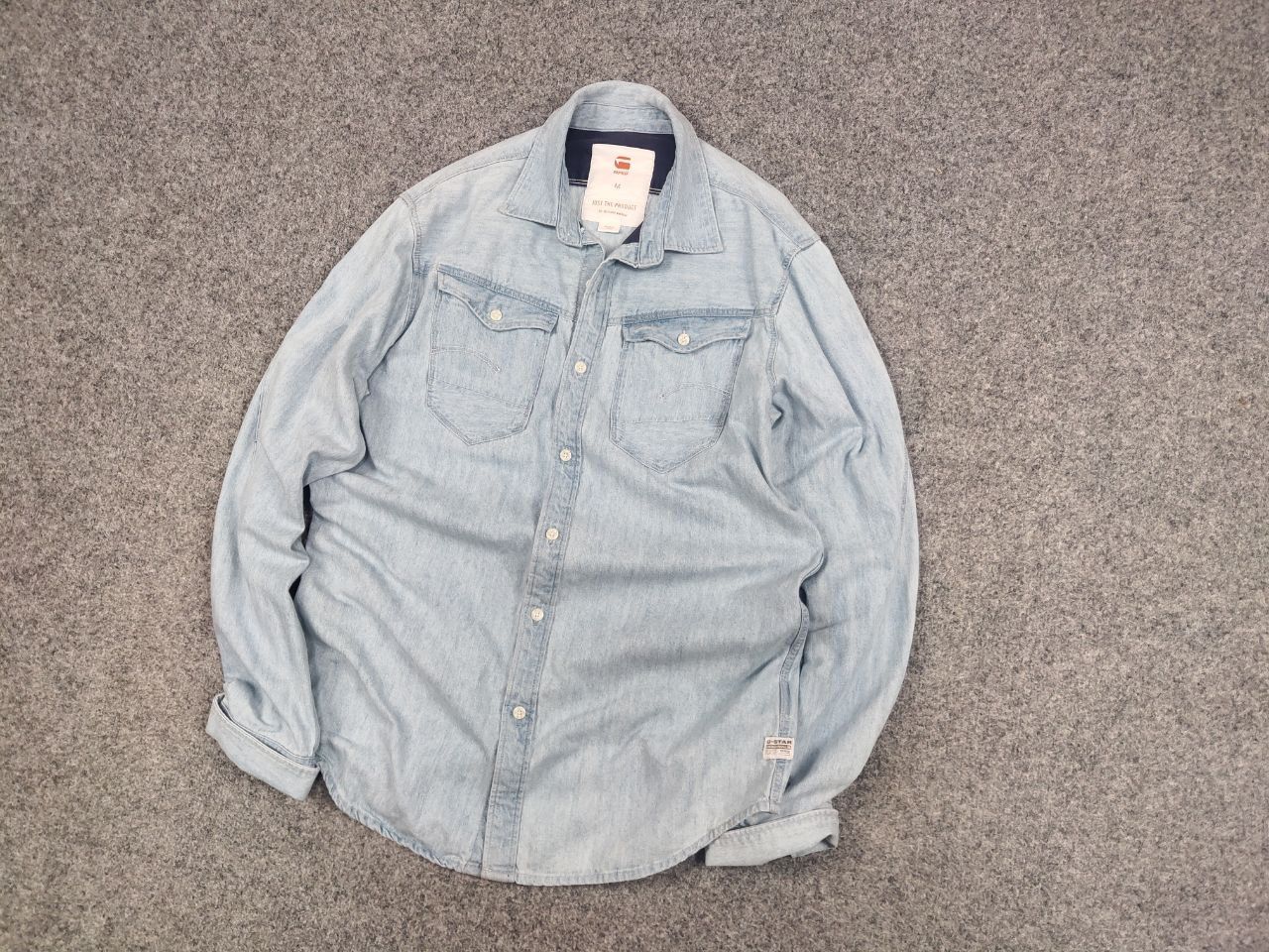 G-Star G Star Raw arc 3d Shirt Light Cotton Pocket Cargo Vintage Size US M / EU 48-50 / 2 - 3 Thumbnail