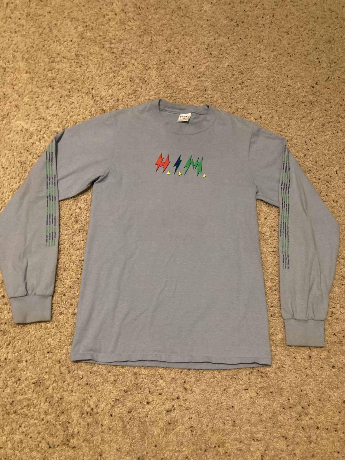 Noah Noah NY H.I.M. Longsleeve Tee Light Blue Small Size US S / EU 44-46 / 1 - 1 Thumbnail