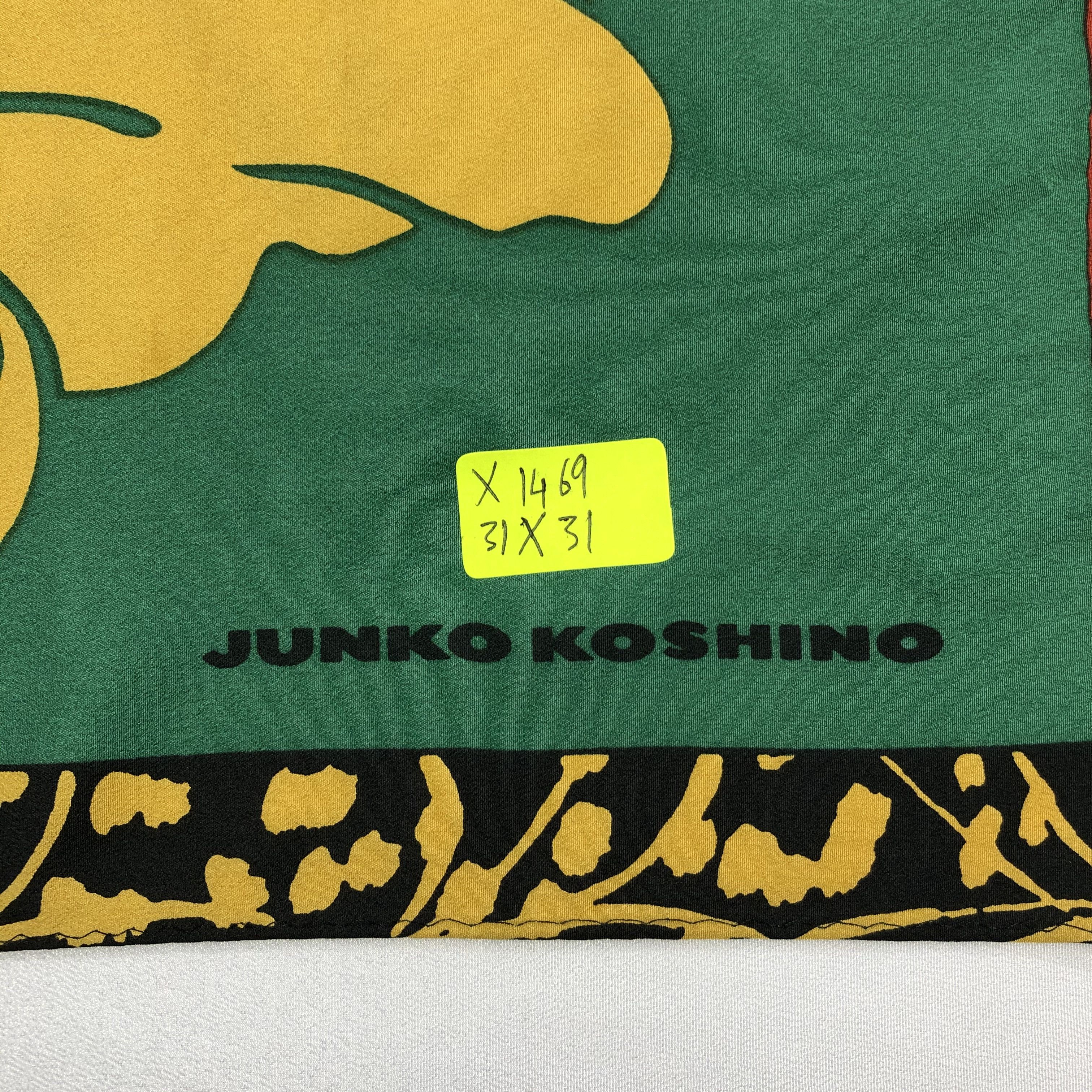 Vintage Vintage Junko Koshino Silk Scarf Size ONE SIZE - 7 Thumbnail