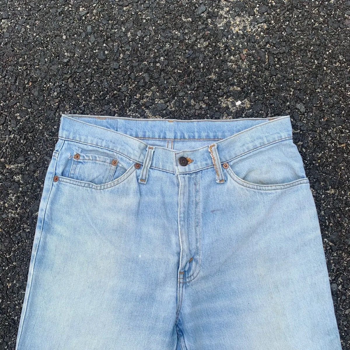 Levi's Vintage Levi’s 505 Jeans Light Wash Levis Denim Pants Size US 31 - 2 Thumbnail