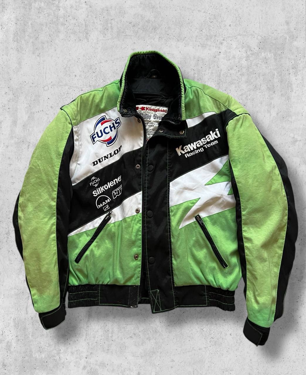 Other KAWASAKI 3 in 1 Racing Jacket + VEST vintage bomber Size US L / EU 52-54 / 3 - 1 Thumbnail