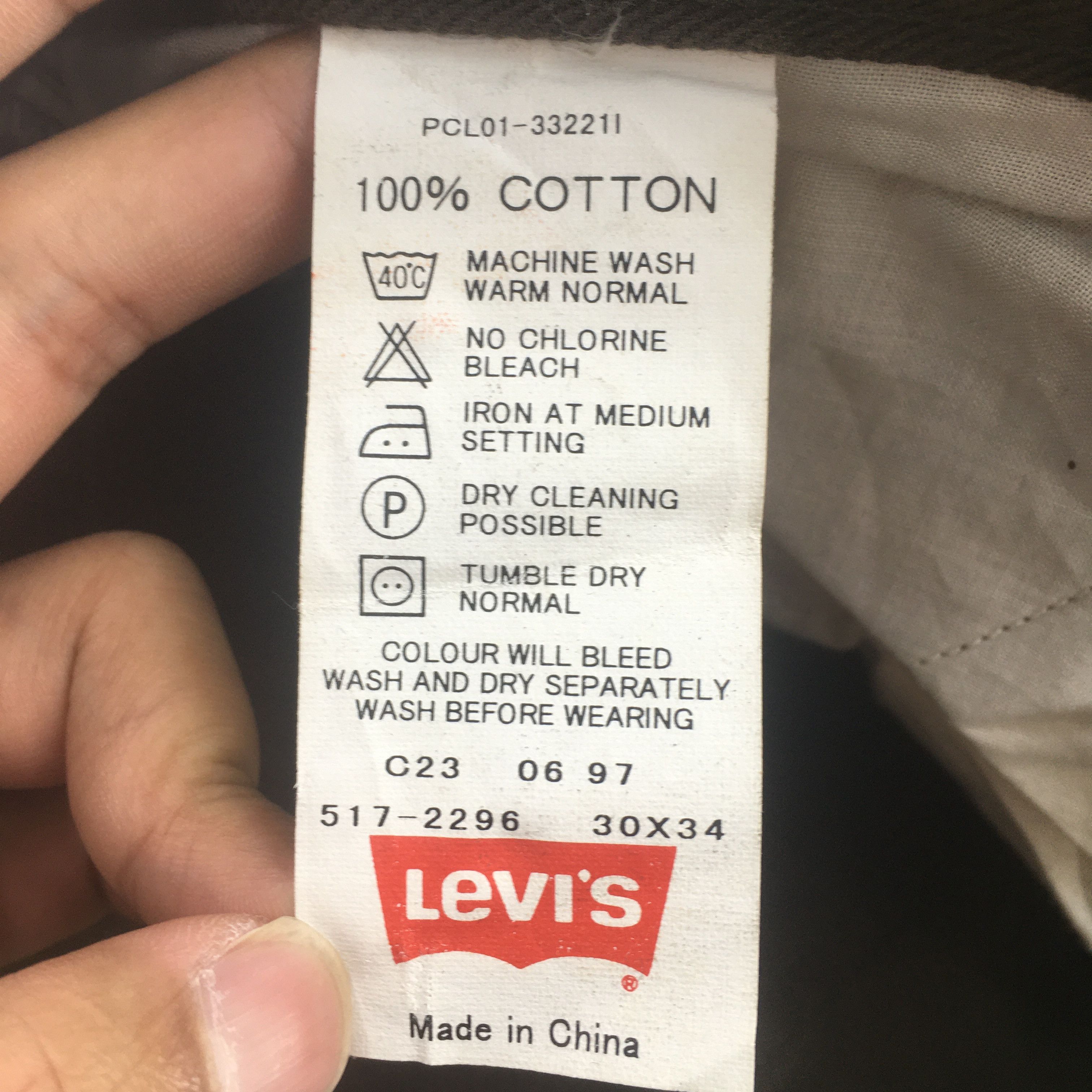 Levi's Size 29x29.5 Vintage 90s Levi's 517 Flared Jeans S2007 Size US 29 - 15 Thumbnail