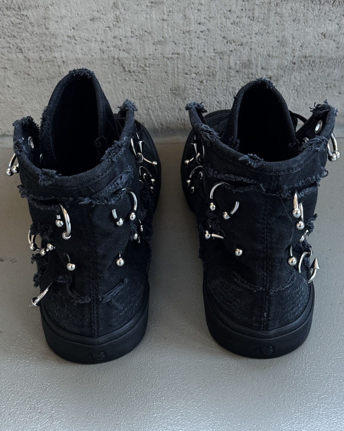 Balenciaga Balenciaga Paris Pierced High-Top Sneakers SS24 Size US 10 / EU 43 - 8 Thumbnail