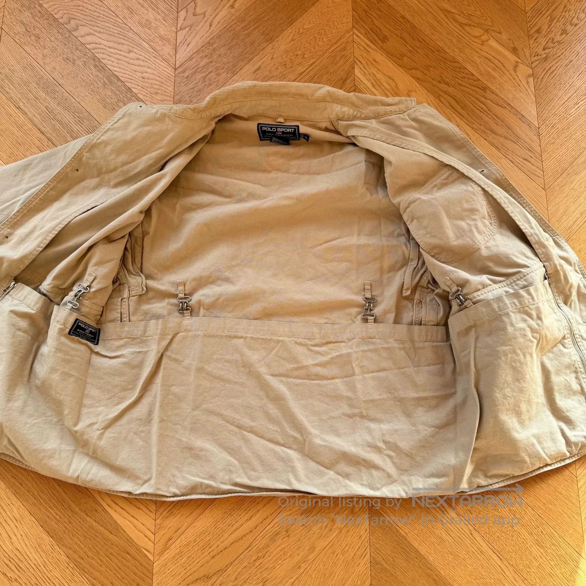 RLX Ralph Lauren Vintage Outdoor Canvas Jacket. Size US XL / EU 56 / 4 - 4 Thumbnail