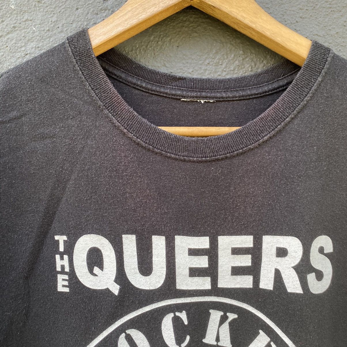 Band Tees Thrashed Faded Vintage Y2K The Queers Punk Band ERD GRUNGE T Size US M / EU 48-50 / 2 - 3 Thumbnail