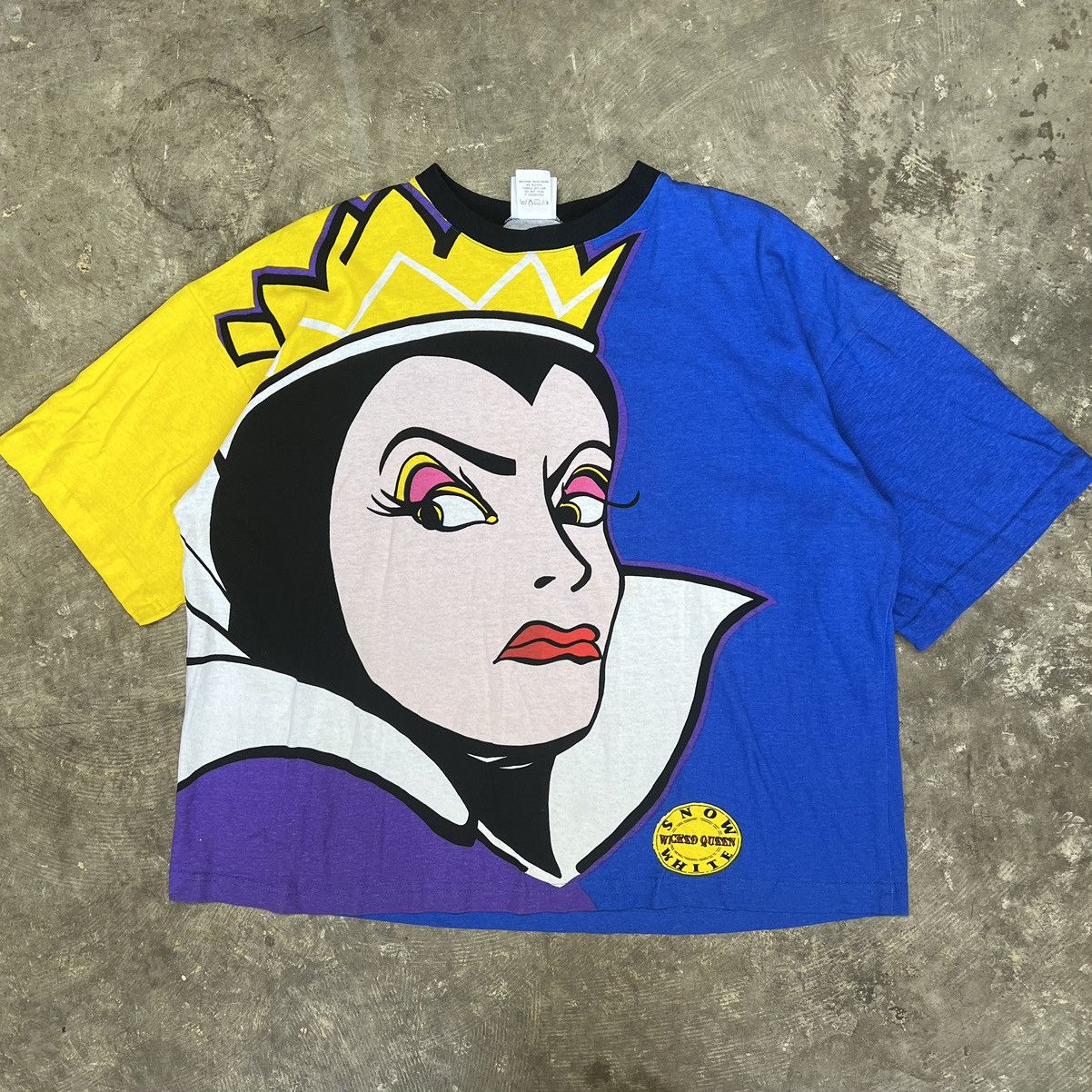 image of 90’S Snow White / Wicked Witch Disney All Over Print, Men's (Size Medium)