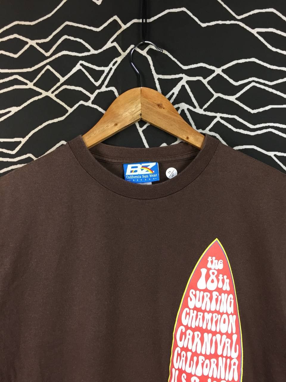 Vintage Vtg BZ California Sun Wear 18th Surf Champion Carnival Tee Size US M / EU 48-50 / 2 - 3 Thumbnail