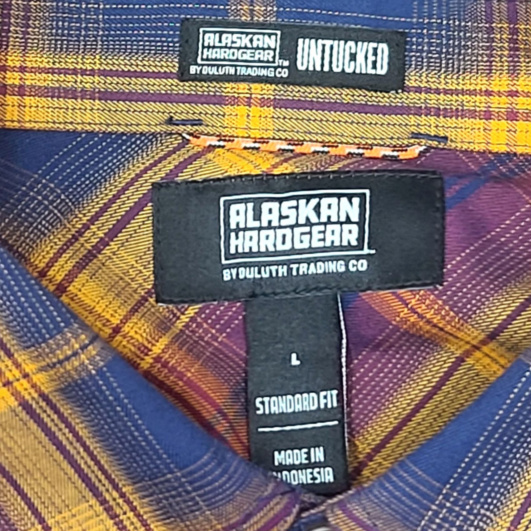 Vintage Duluth Alaskan Hardgear Plaid Shirt L Wool Blend Untucked Button-Up Men Regular Vintage: No Size US L / EU 52-54 / 3 - 3 Thumbnail