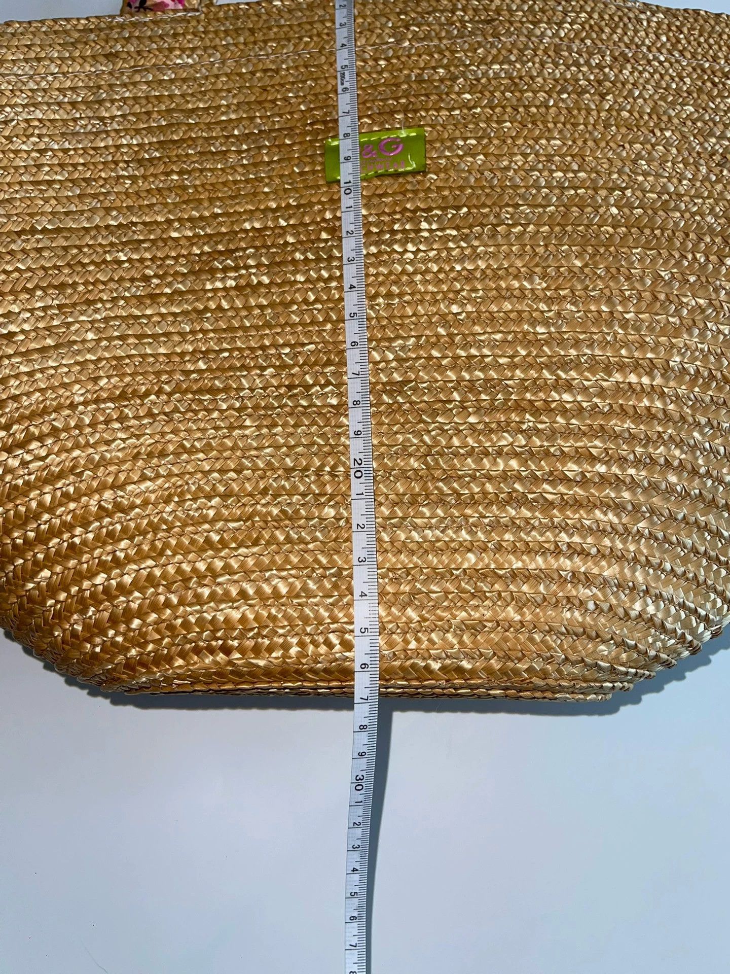 Dolce & Gabbana D&G Straw Shoulder Bag Beach Vacation Size ONE SIZE - 5 Thumbnail