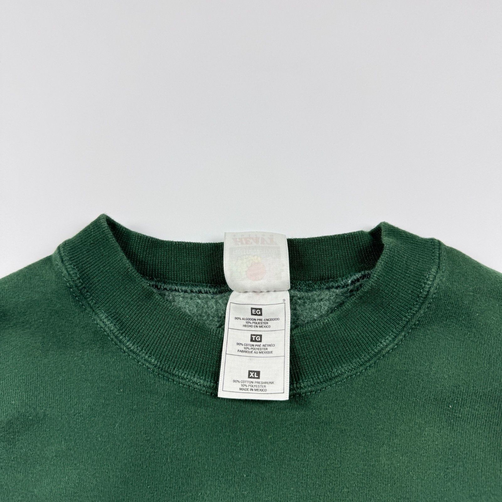 Fruit Of The Loom Vtg Fruit of the Loom Fishing XL Green Embroidered 90s Size US XL / EU 56 / 4 - 4 Thumbnail