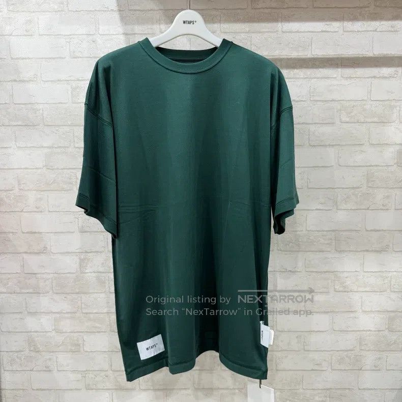 Wtaps Wtaps Army blue short-sleeve T-shirt Size US XL / EU 56 / 4 - 1 Thumbnail
