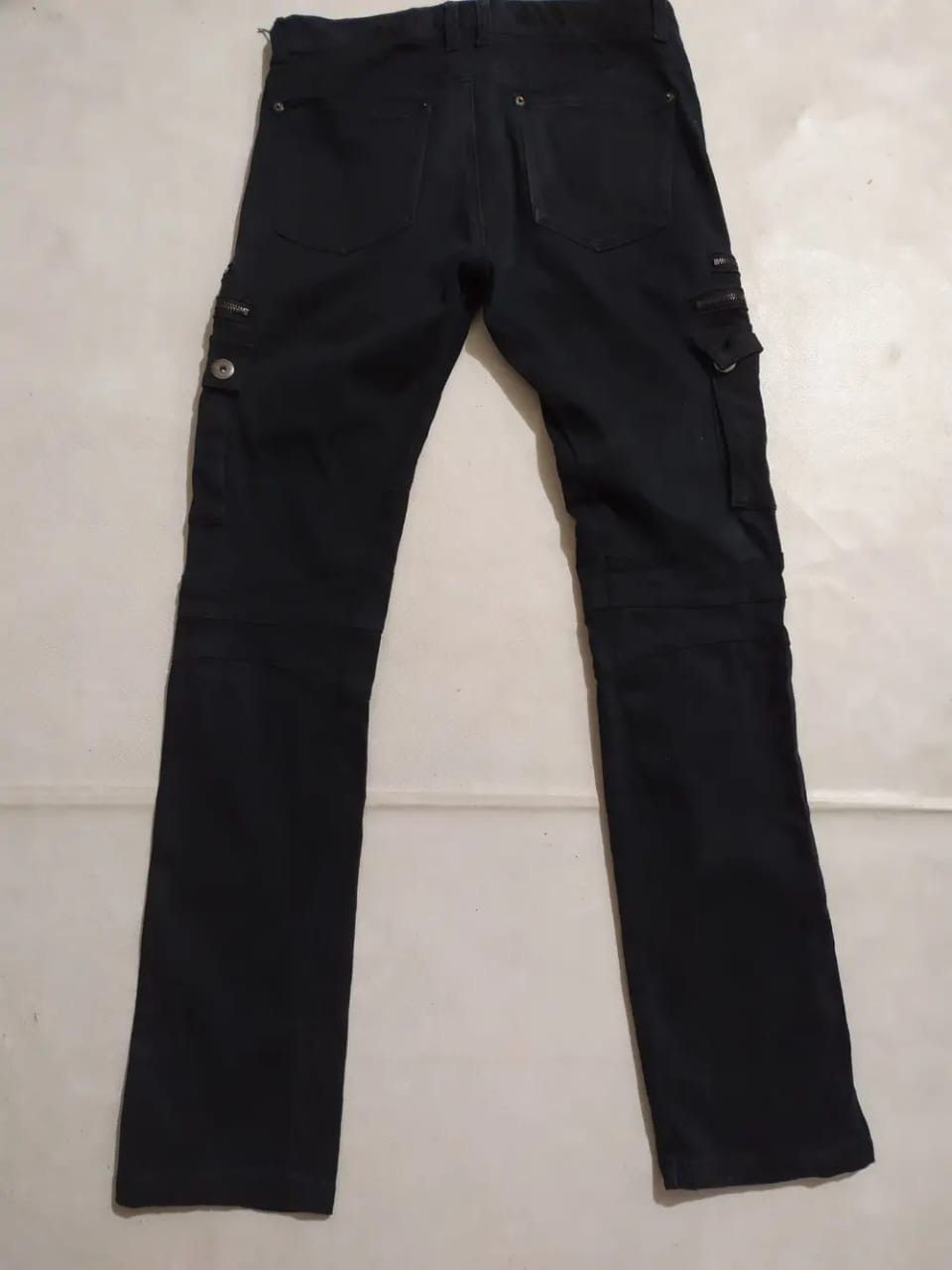 In The Attic In The Attic Japan Multipocket cargo Zipper Black Pants Size US 30 / EU 46 - 5 Thumbnail