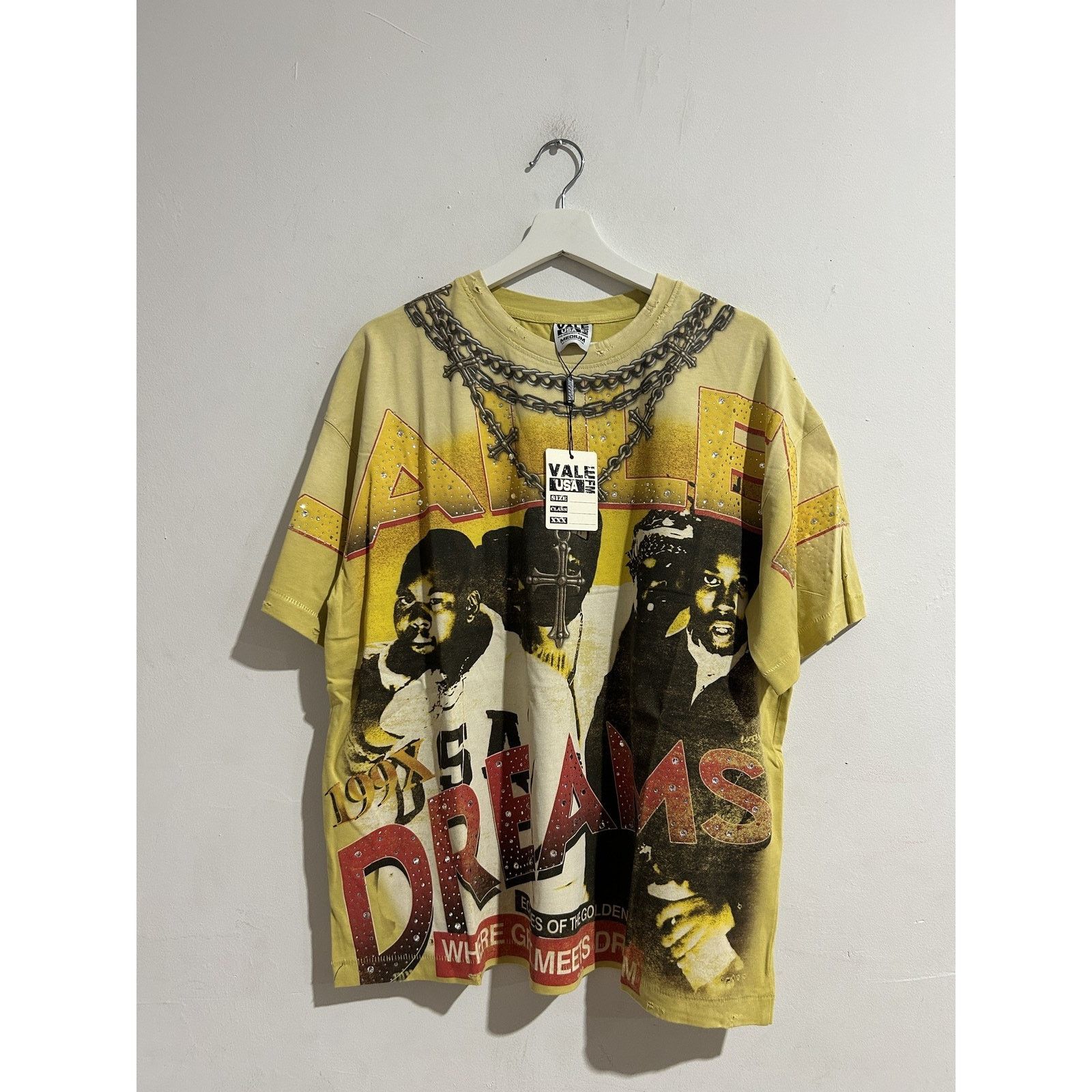 Vale VALE GOLDEN CHAMBERS BLING TEE SIZE LARGE BRAND NEW Size US L / EU 52-54 / 3 - 1 Thumbnail