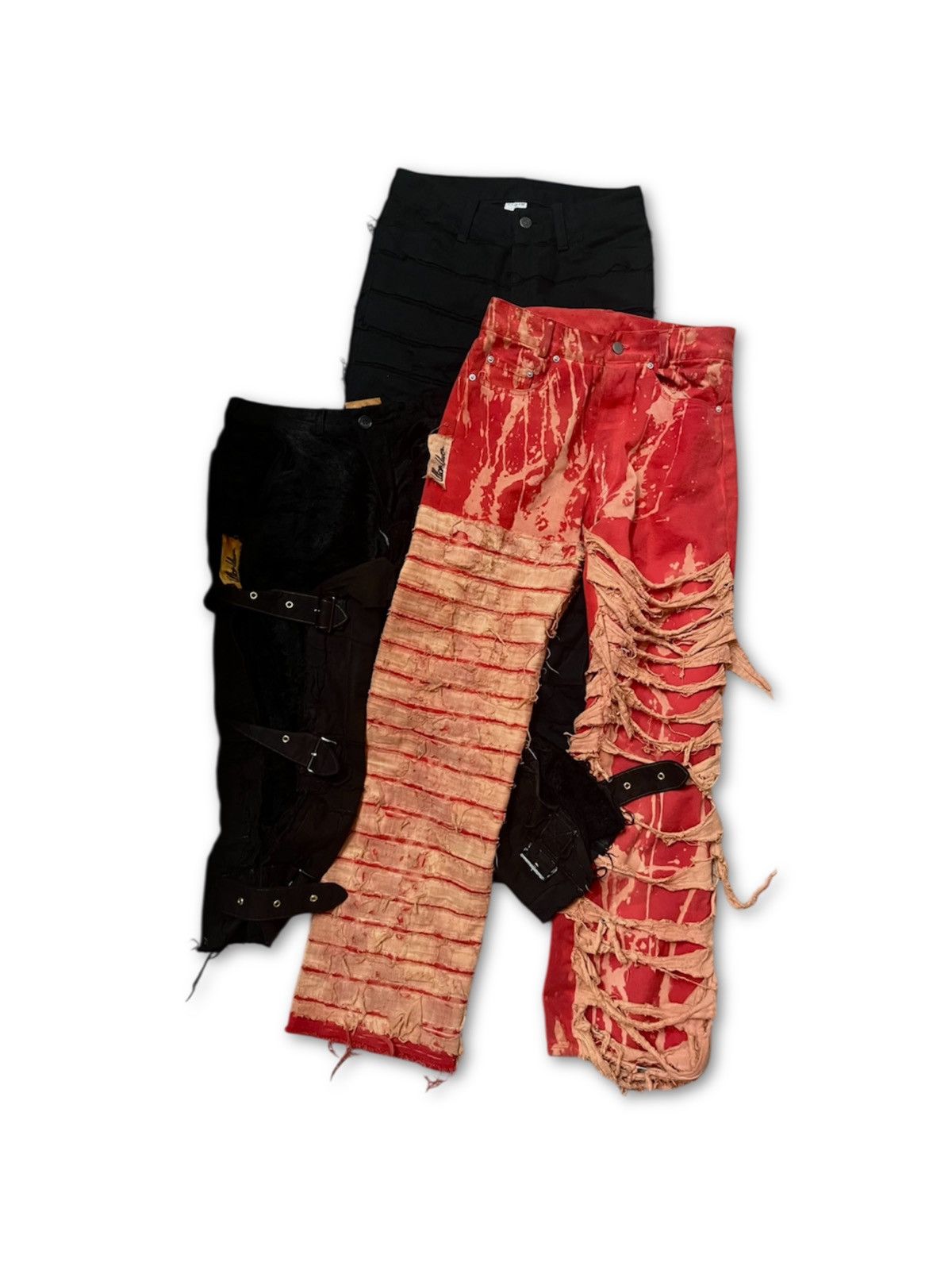 Other Alice Auaa SS99 Gauze Pants Size US 26 / EU 42 - 3 Thumbnail