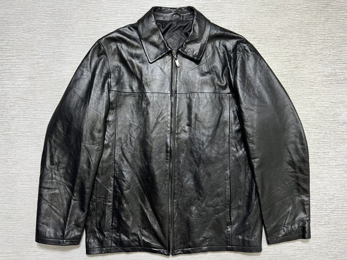 Balenciaga - Vintage - 1997 - Zip Up Leather Jacket