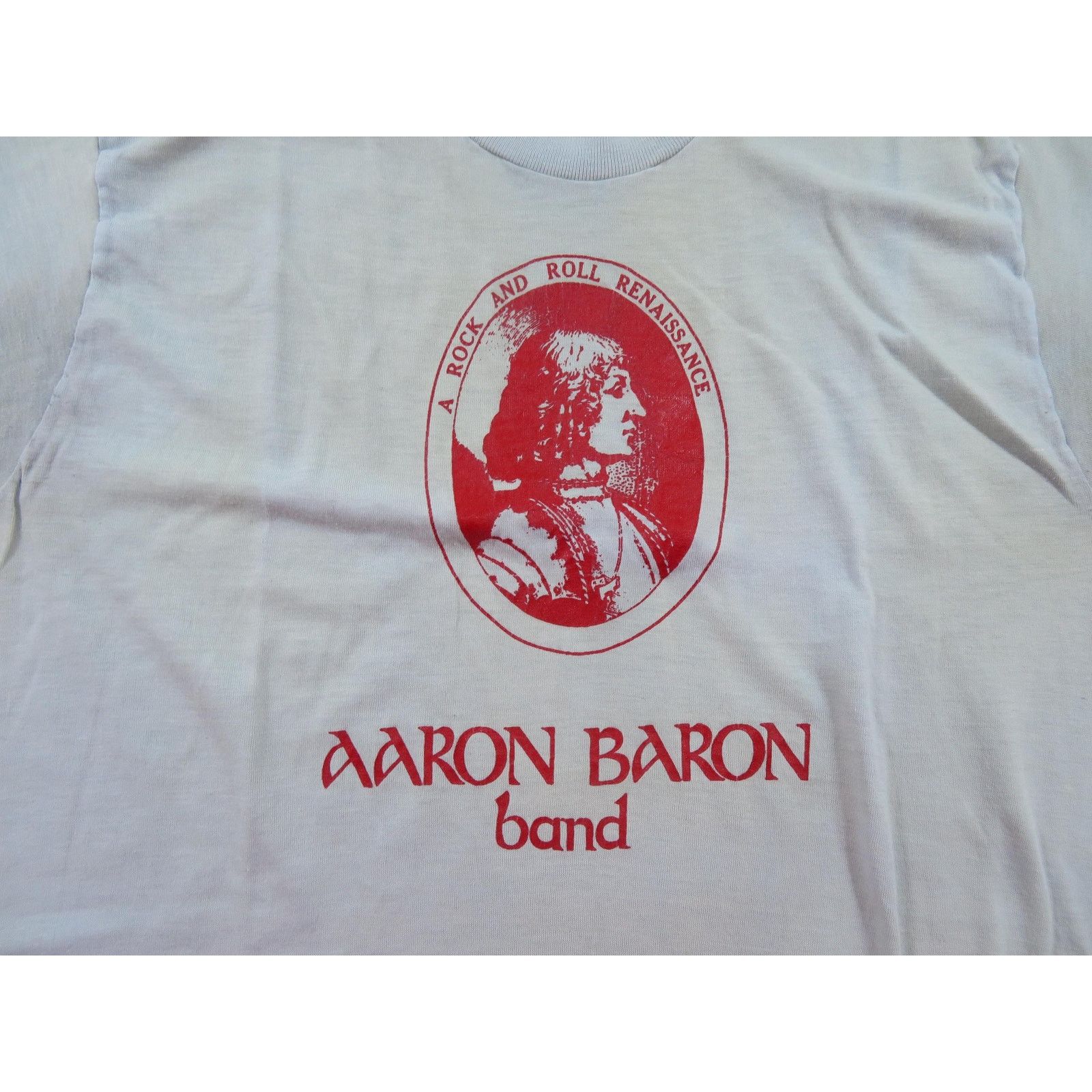 Other Aaron Baron Band Rock & Roll Renaissance Blue Shirt M 1970s Size US M / EU 48-50 / 2 - 2 Thumbnail