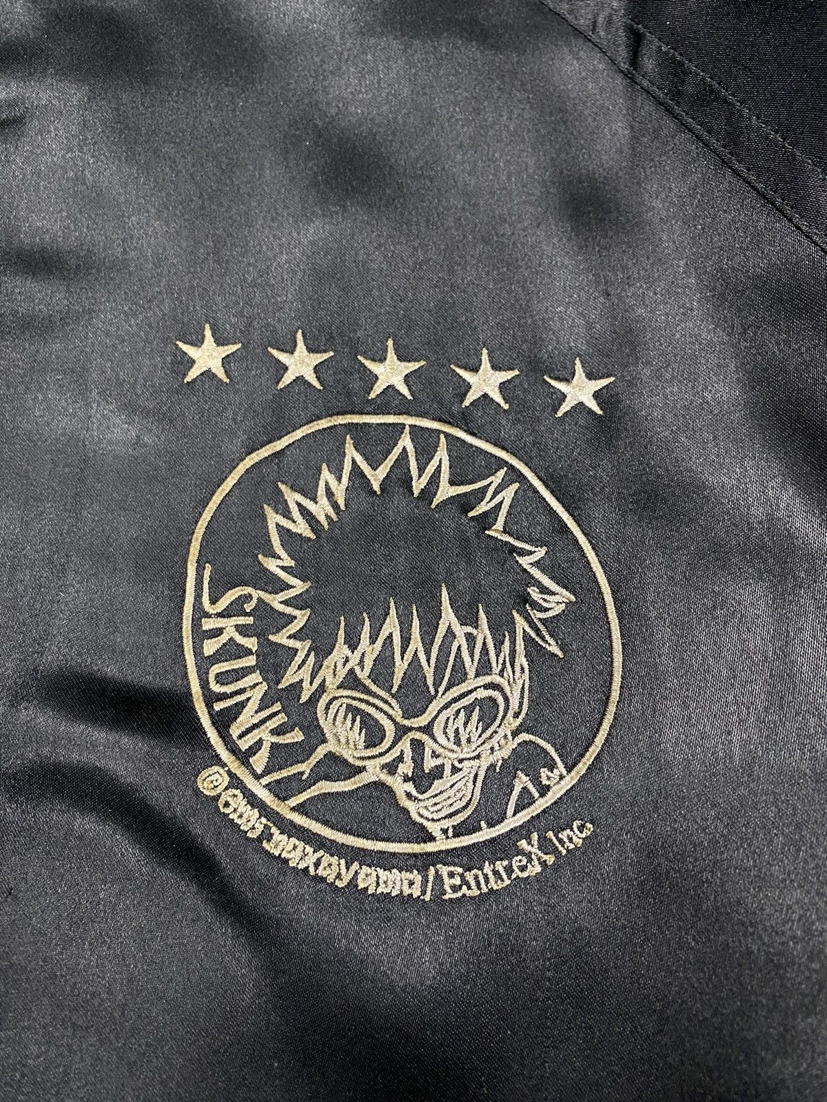Japanese Brand × Seditionaries Mischievous Skunk Punk by Emi Nakayama Satin Quilted Bomber Size US M / EU 48-50 / 2 - 3 Thumbnail