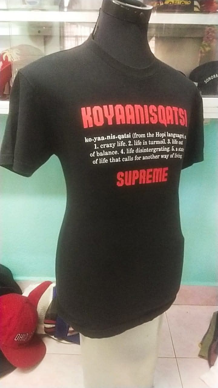 Supreme SUPREME KOYAANISQATSI Size US M / EU 48-50 / 2 - 2 Thumbnail