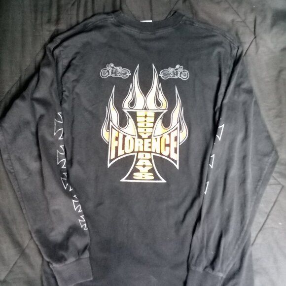 Other Florence Rhody Days Harley Choppers Long Sleeve T-Shirt Size US L / EU 52-54 / 3 - 7 Thumbnail
