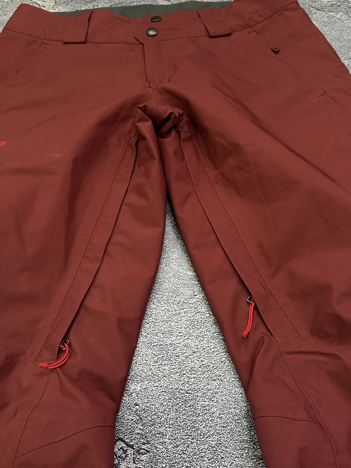 Patagonia Patagonia Burgundy Women’s Ski Pants h2no recco Size S Size 28" / US 6 / IT 42 - 5 Thumbnail