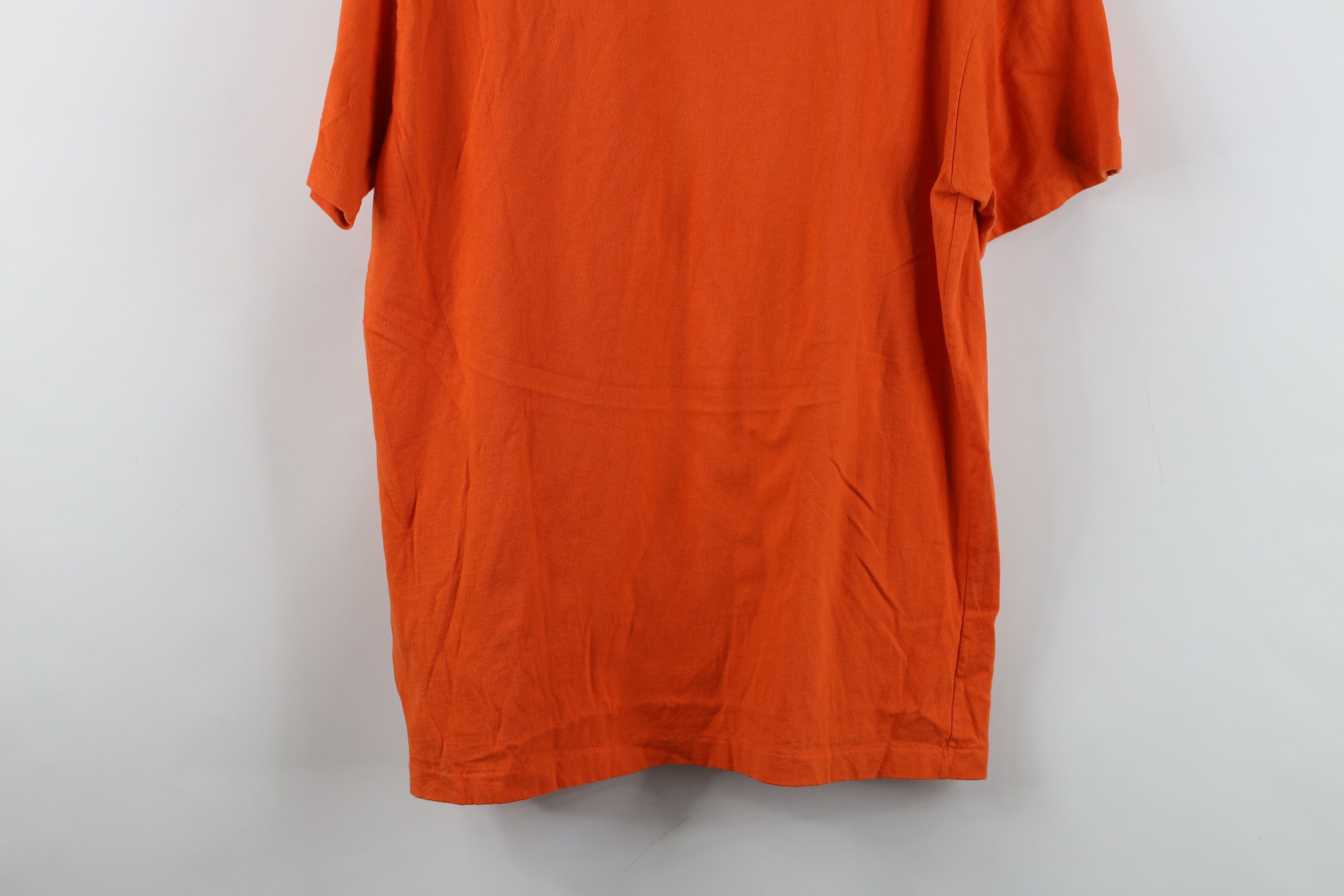Ralph Lauren Vintage 90s Ralph Lauren Short Sleeve T-Shirt Orange Cotton Size US S / EU 44-46 / 1 - 14 Thumbnail