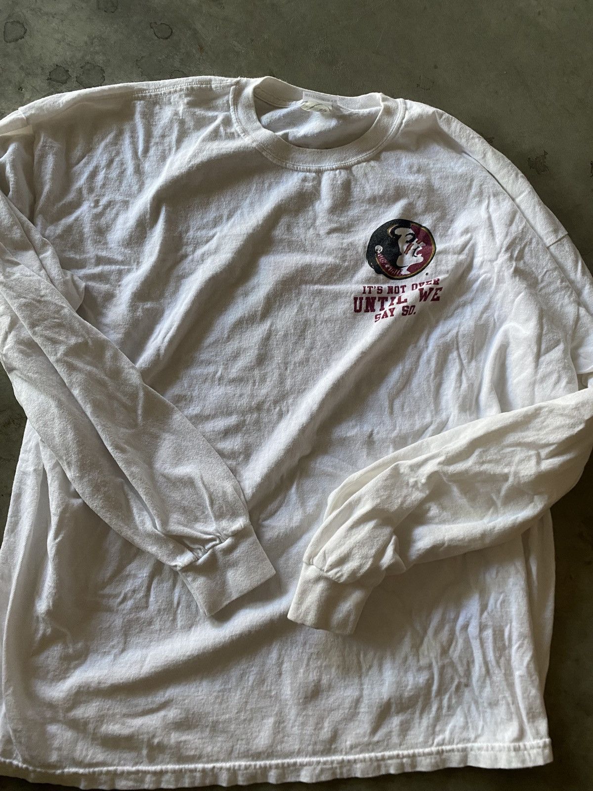 Vintage Vintage Florida Gators vs. Florida State Football L/S Size US XXL / EU 58 / 5 - 2 Thumbnail