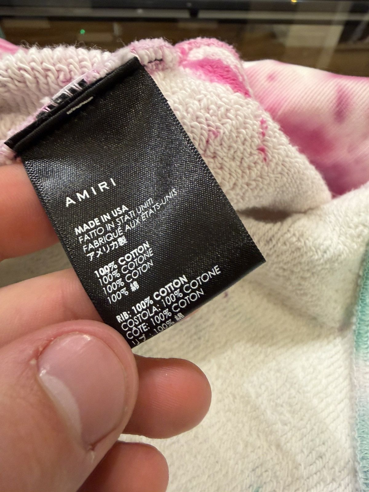 Amiri Amiri Tie Dye Hooded Sweatshirt Size US XXL / EU 58 / 5 - 4 Thumbnail