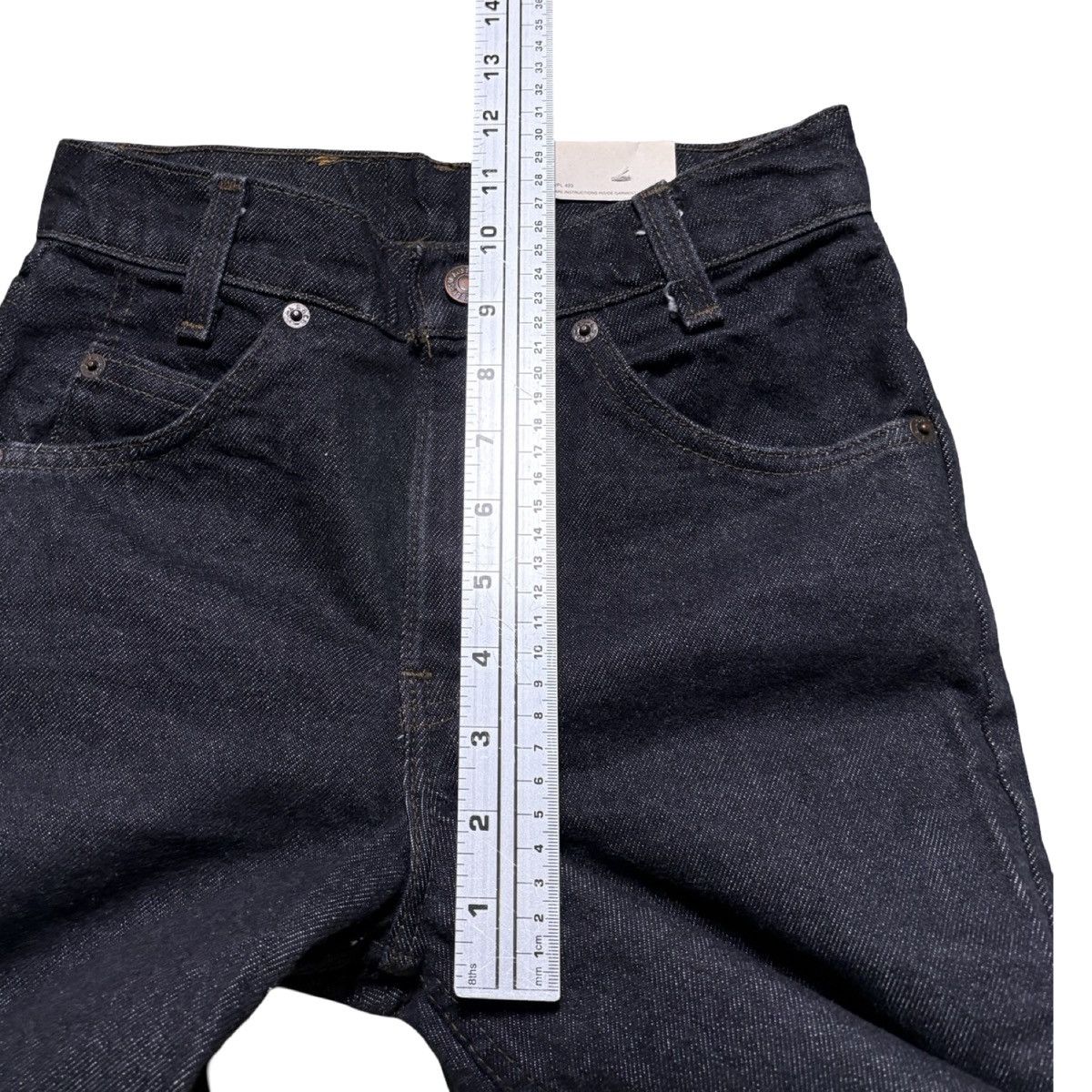 Levi's Vintage 80's Levi's 705 Student Straight Leg Jeans 26x28 Size US 26 / EU 42 - 6 Thumbnail