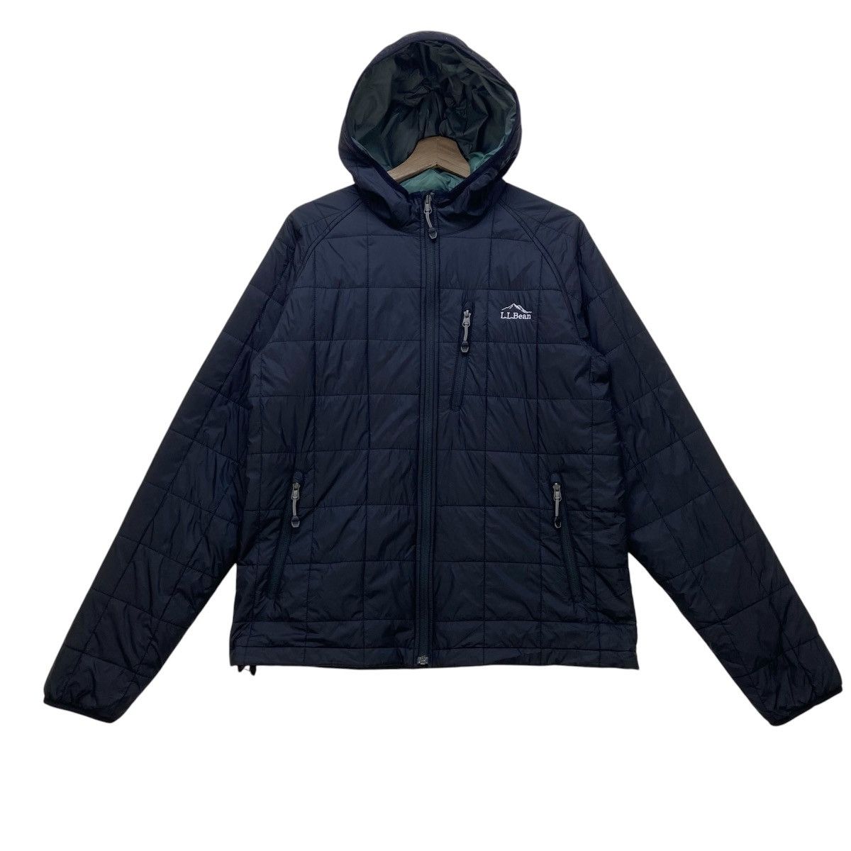 L.L. Bean L. L. Bean Primaloft Black Puffer Nylon Jacket Size US S / EU 44-46 / 1 - 1 Thumbnail