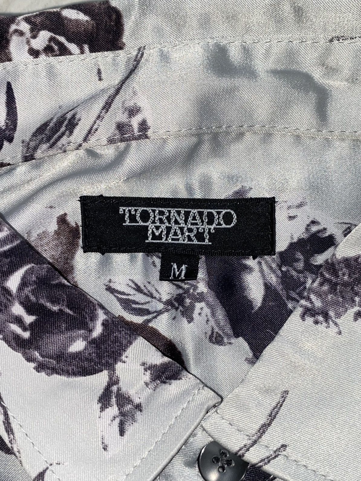 Tornado Mart Tornado Mart Flower Motive Shirt Size US XS / EU 42 / 0 - 6 Thumbnail