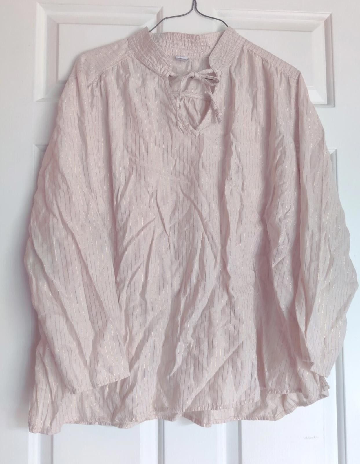 Old Navy Old Navy Women’s Long Sleeve Pullover Blouse Large L Top Shi Size L / US 10 / IT 46 - 3 Thumbnail