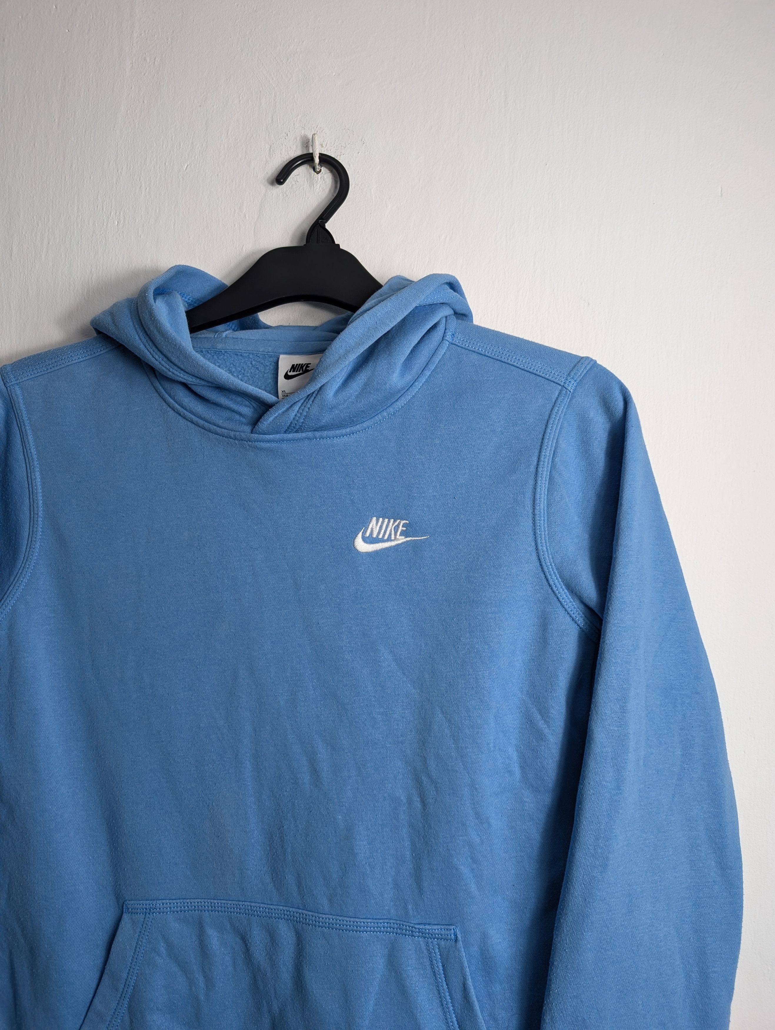 Nike Light Blue Nike Hoodie Club Fleece Basic Size US S / EU 44-46 / 1 - 2 Thumbnail