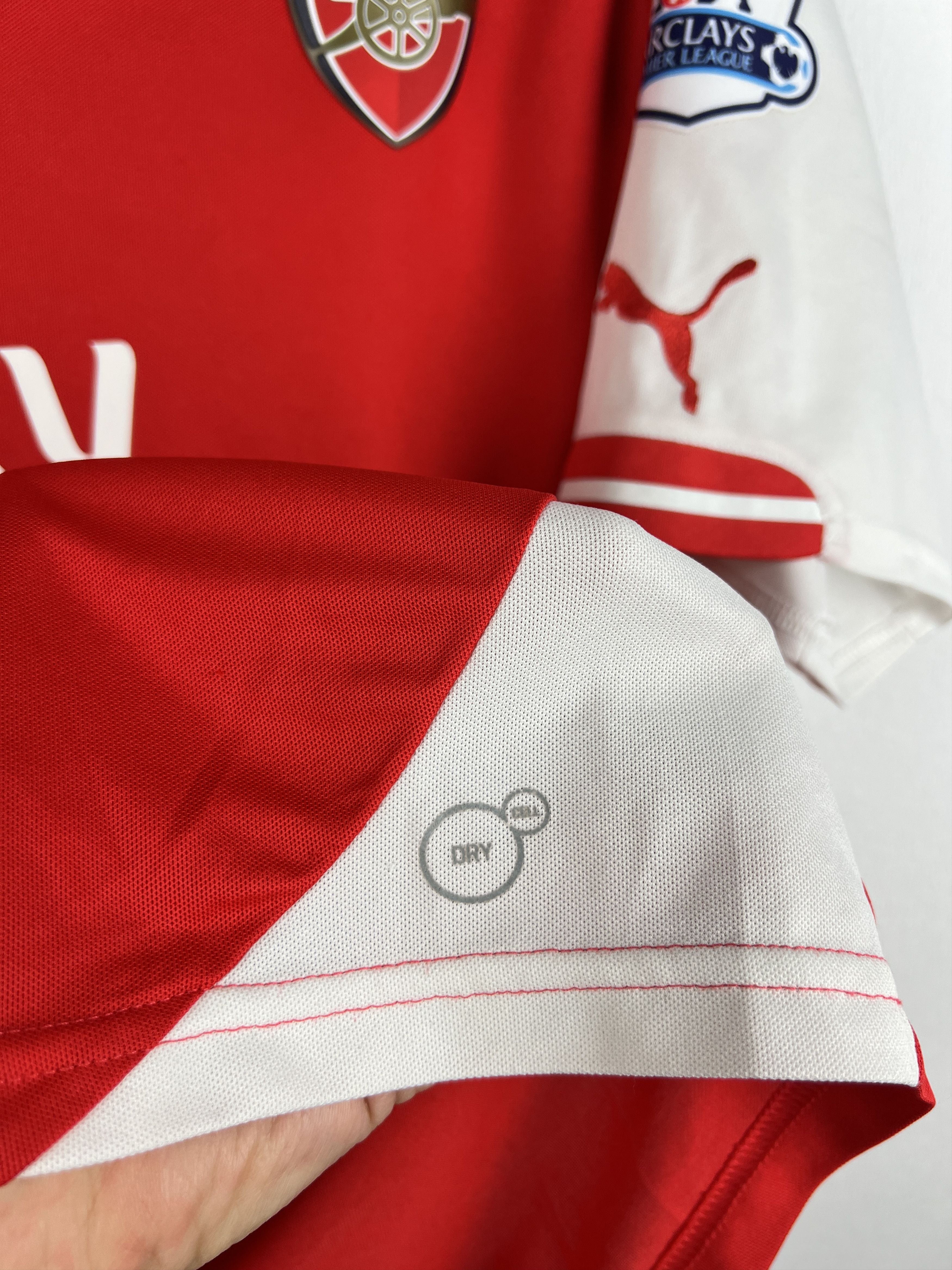 Puma Arsenal Home football shirt Soccer #16 Ramsey Jersey Trikot Size US L / EU 52-54 / 3 - 7 Thumbnail