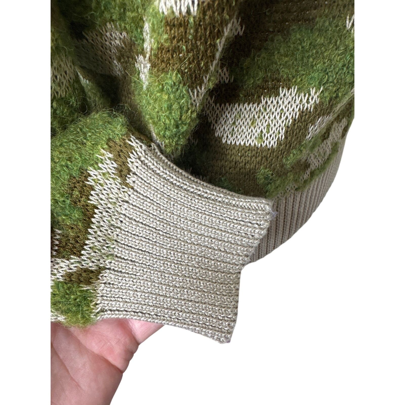 NSF NSF - BLAYNE SWEATER CAMO JACQUARD Cropped Medium Size M / US 6-8 / IT 42-44 - 5 Thumbnail