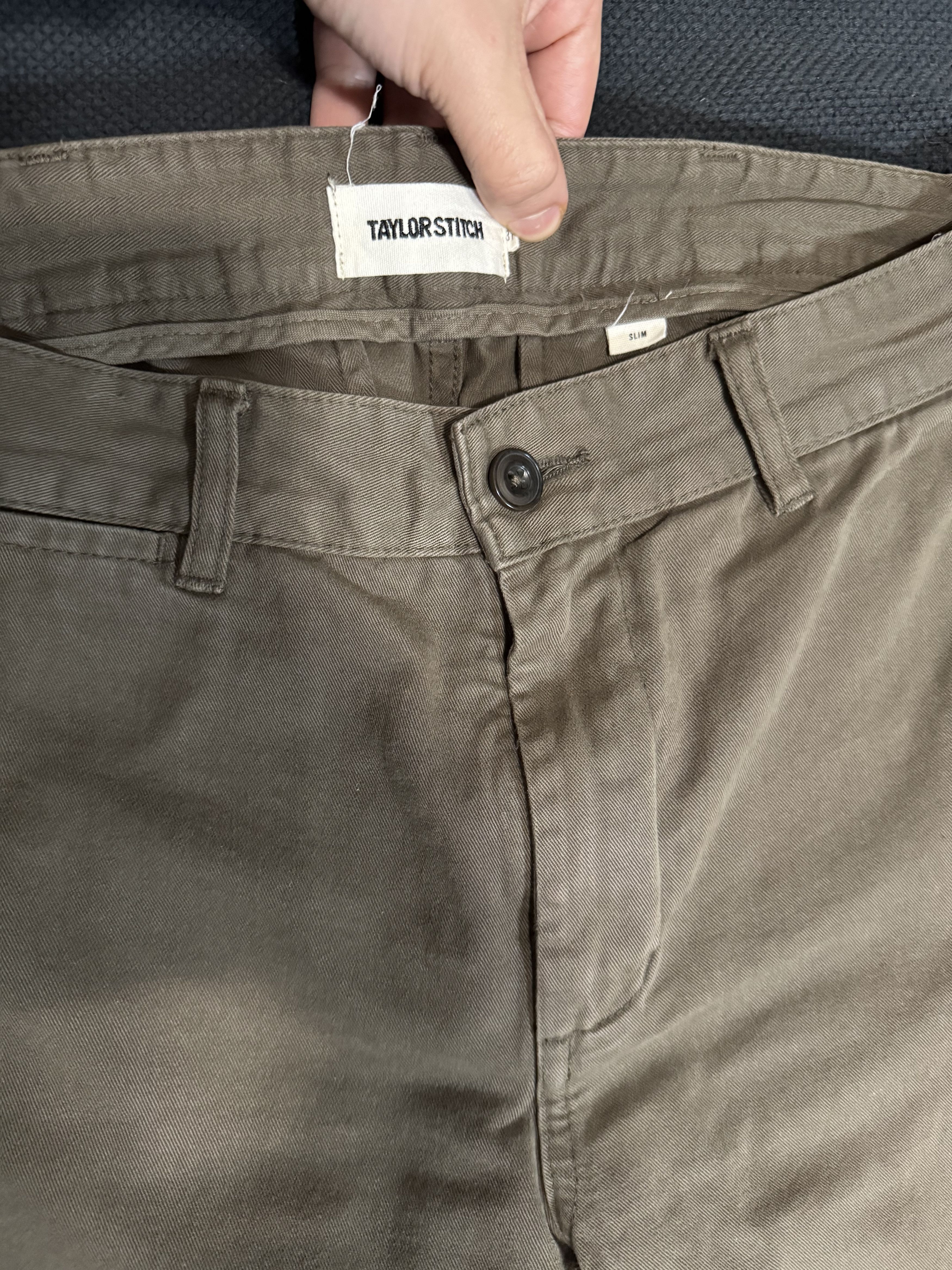 Taylor Stitch Taylor Stitch Slim Foundation Pant // Organic Espresso Size US 31 - 3 Thumbnail