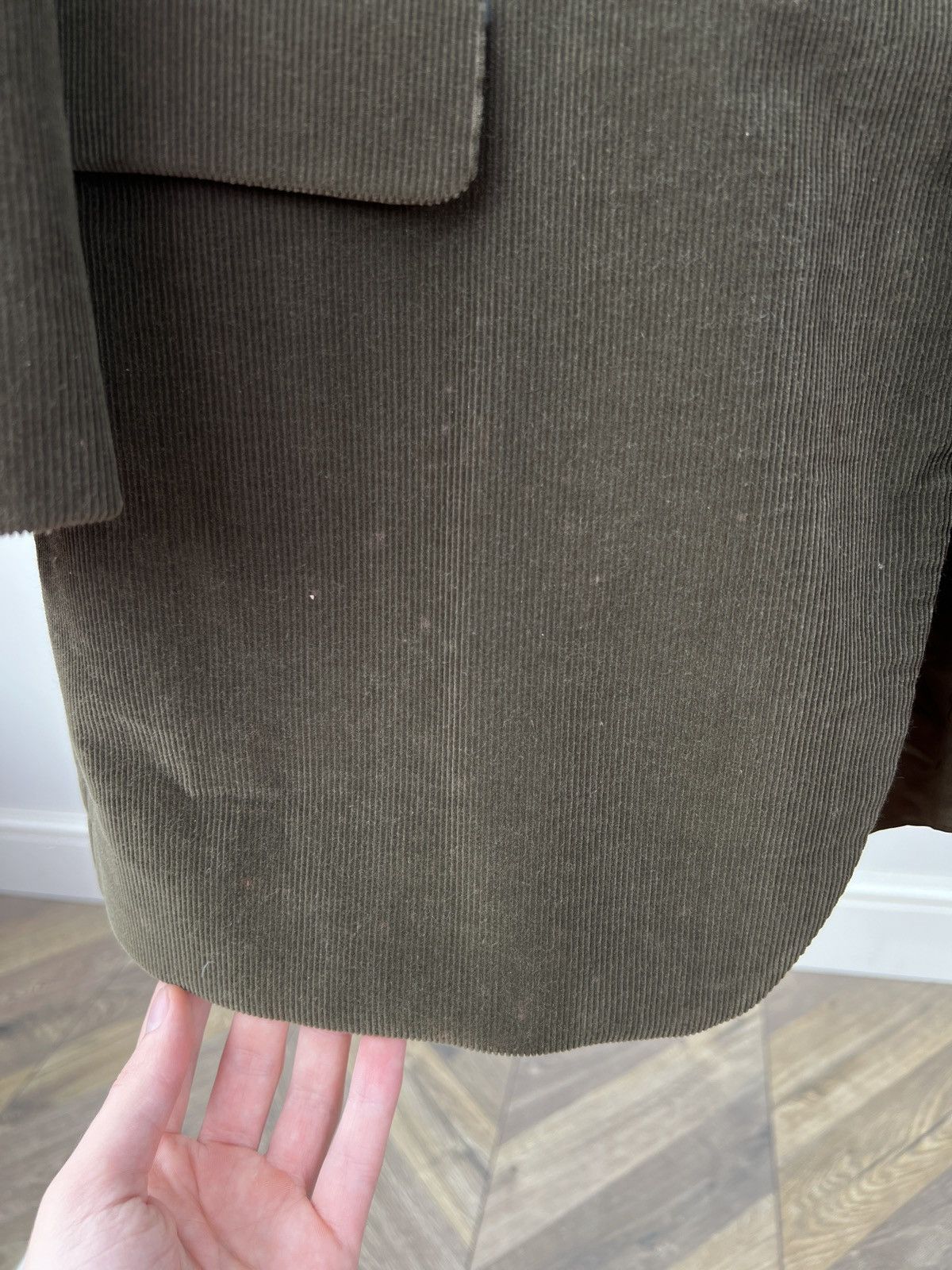 Ermenegildo Zegna Vintage Ermenegildo Zegna Fabric x Mientus Corduroy Blazer Size 54R - 6 Thumbnail