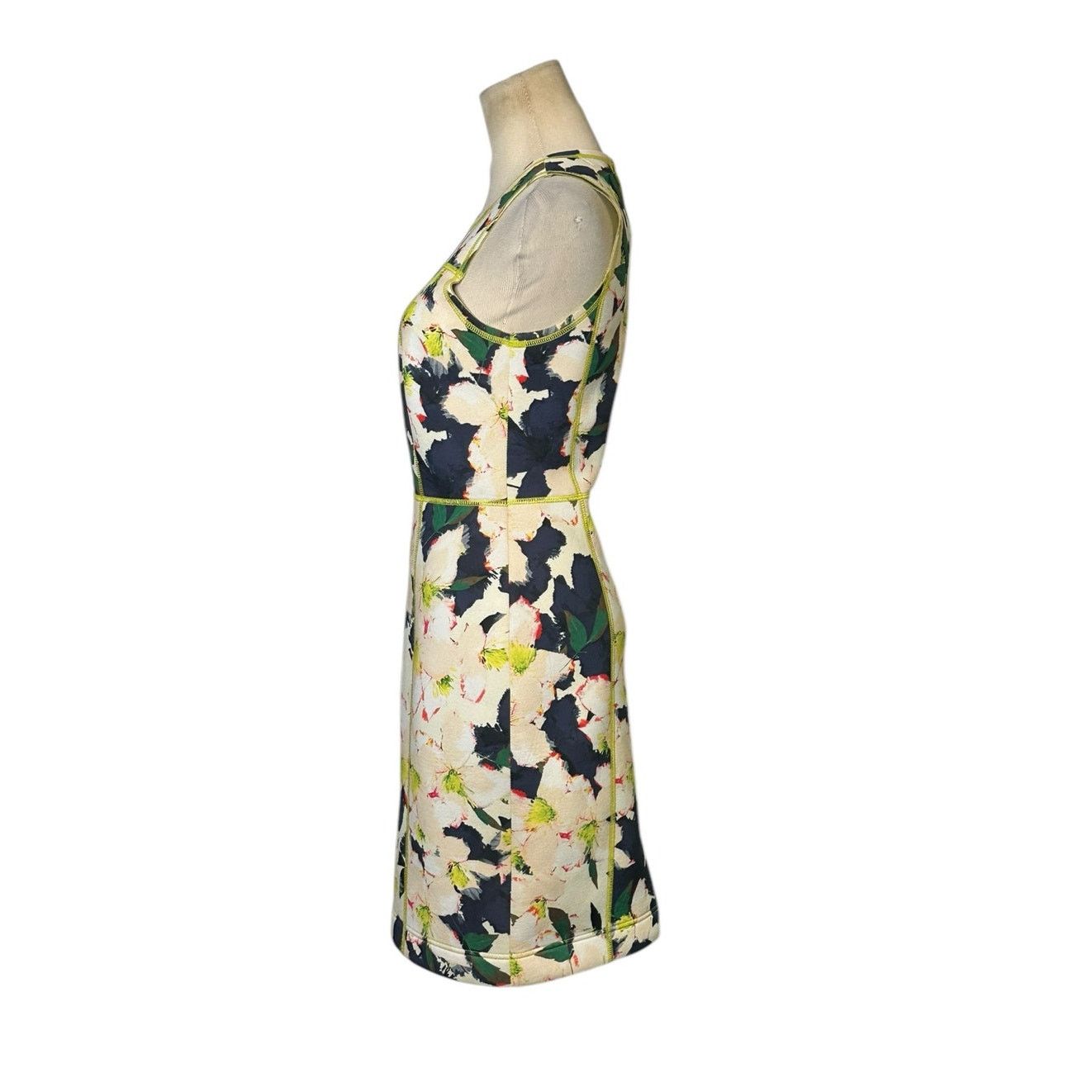 J.Crew J.Crew cove scuba floral sleeveless sheath dress size 00 Size XXS / US 00 / IT 34 - 6 Thumbnail