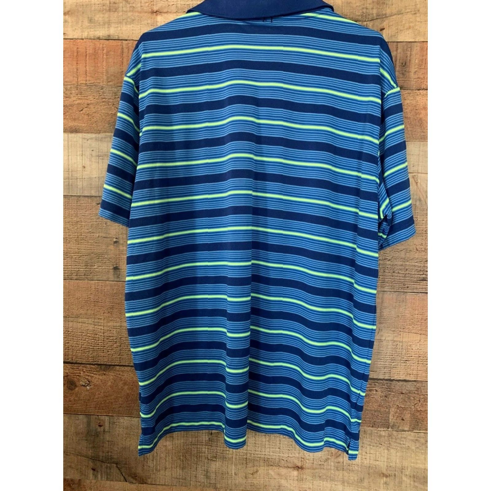 Nike Nike Golf Tour Performance Dri-Fit Polo Shirt XL Blue Short Sleeve Mens Polo Sports Golf Shirt Size US XL / EU 56 / 4 - 3 Thumbnail