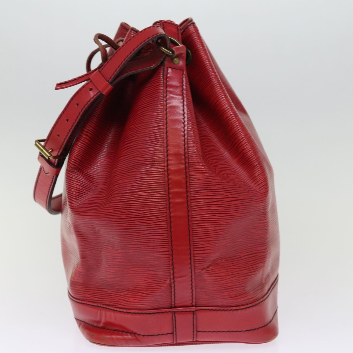 Louis Vuitton LOUIS VUITTON Epi Noe Shoulder Bag Red M44007 Size ONE SIZE - 4 Thumbnail