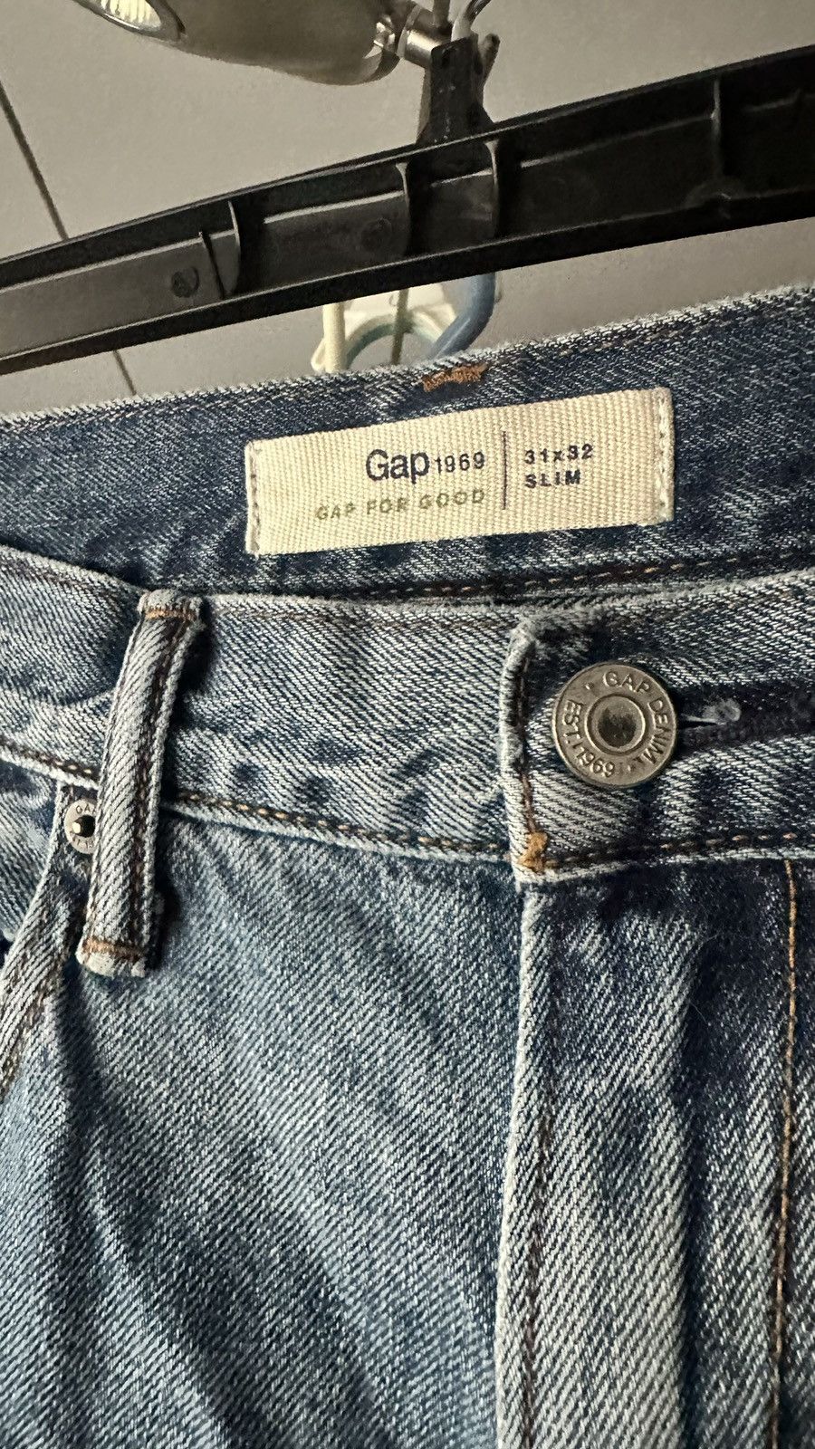 Gap 31” distressed Gap denim Size US 31 - 5 Thumbnail