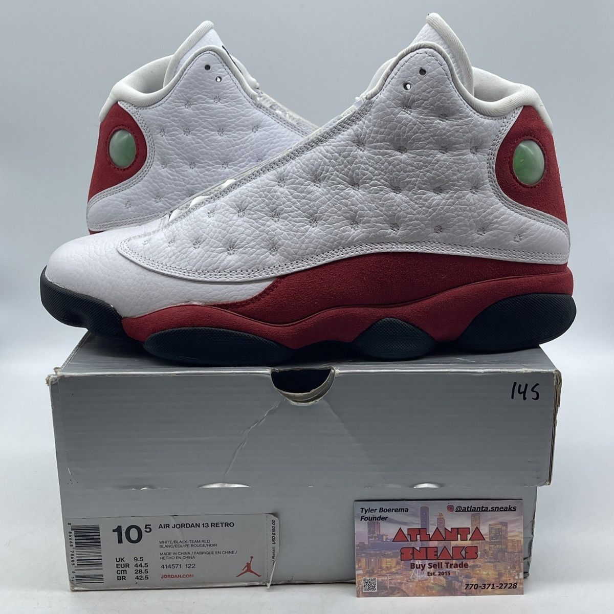 Jordan Brand Air Jordan 13 Chicago Size US 10.5 / EU 43-44 - 1 Thumbnail