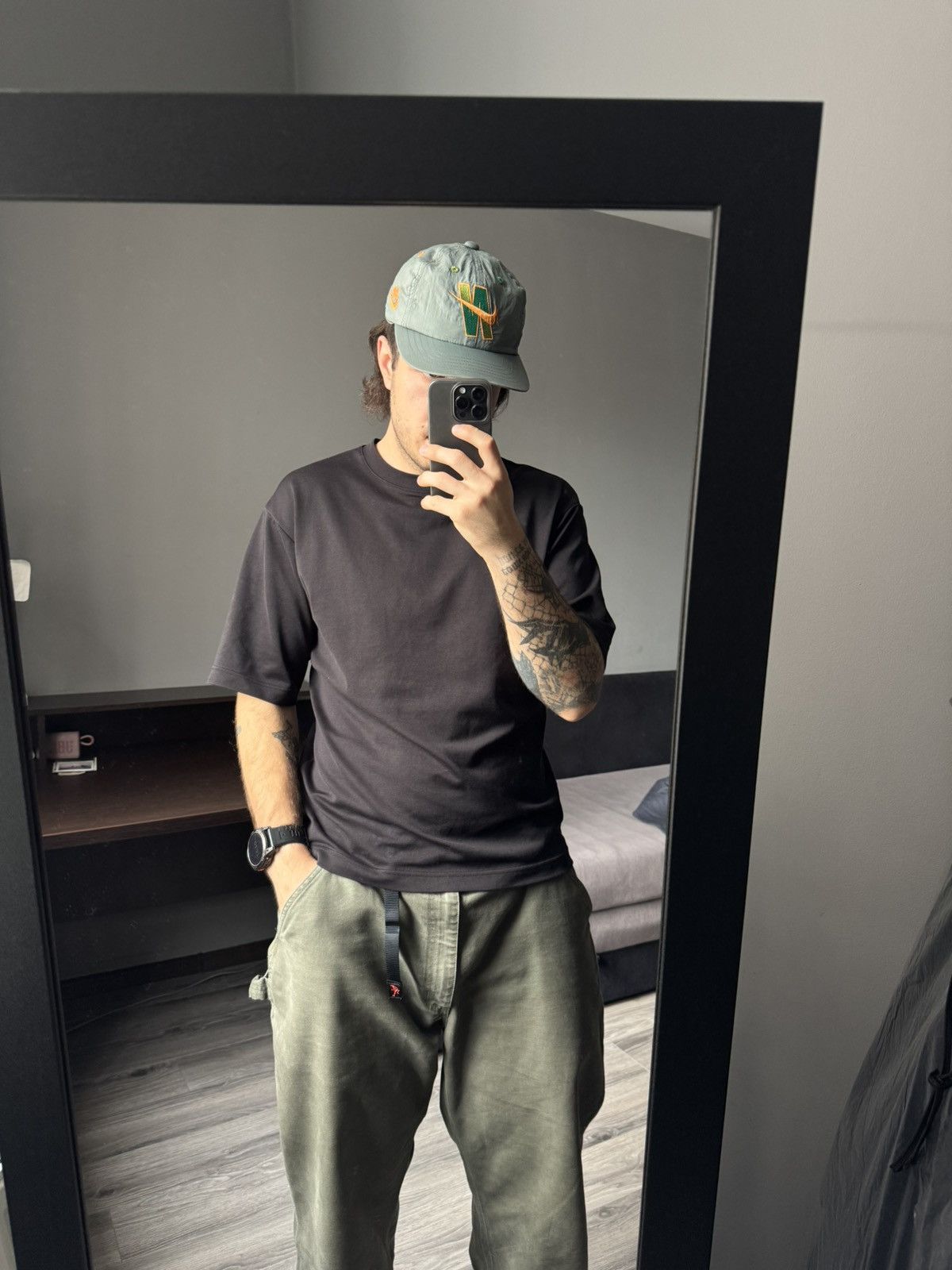 Nike Vintage Nike Rare cap OS Size ONE SIZE - 3 Thumbnail