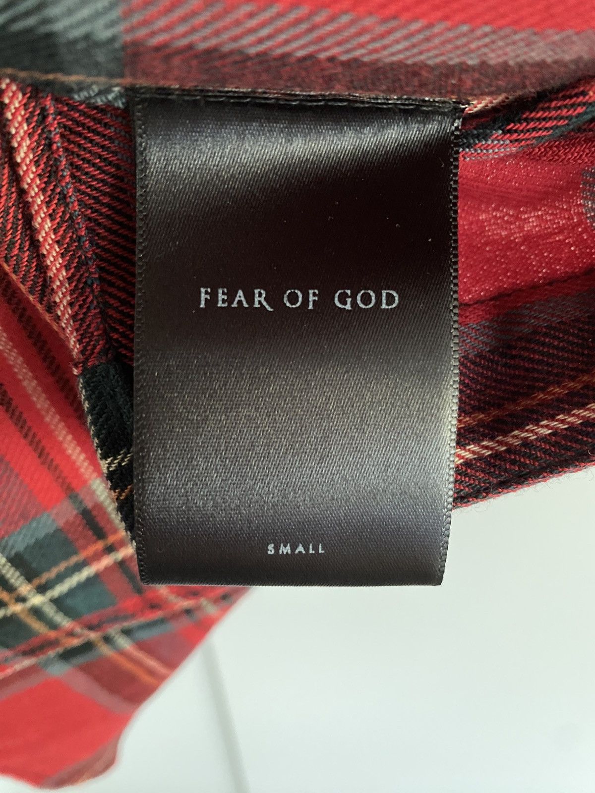 Fear of God Second Collection Sleeveless Flannel Size US S / EU 44-46 / 1 - 6 Thumbnail